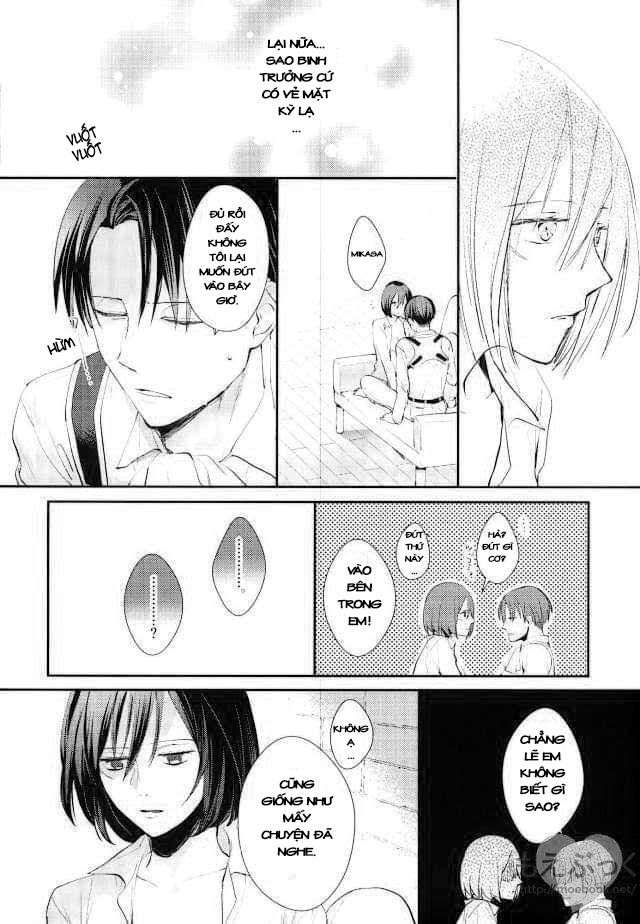 Đọc truyện hentai Chẳng thể đợi chờ (Shingeki no Kyojin) - Oneshot