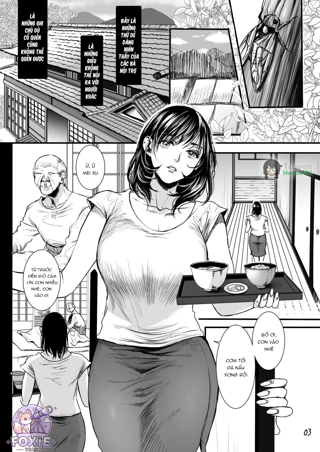 Đọc truyện hentai Tắm cho lão già dâm dục - Oneshot