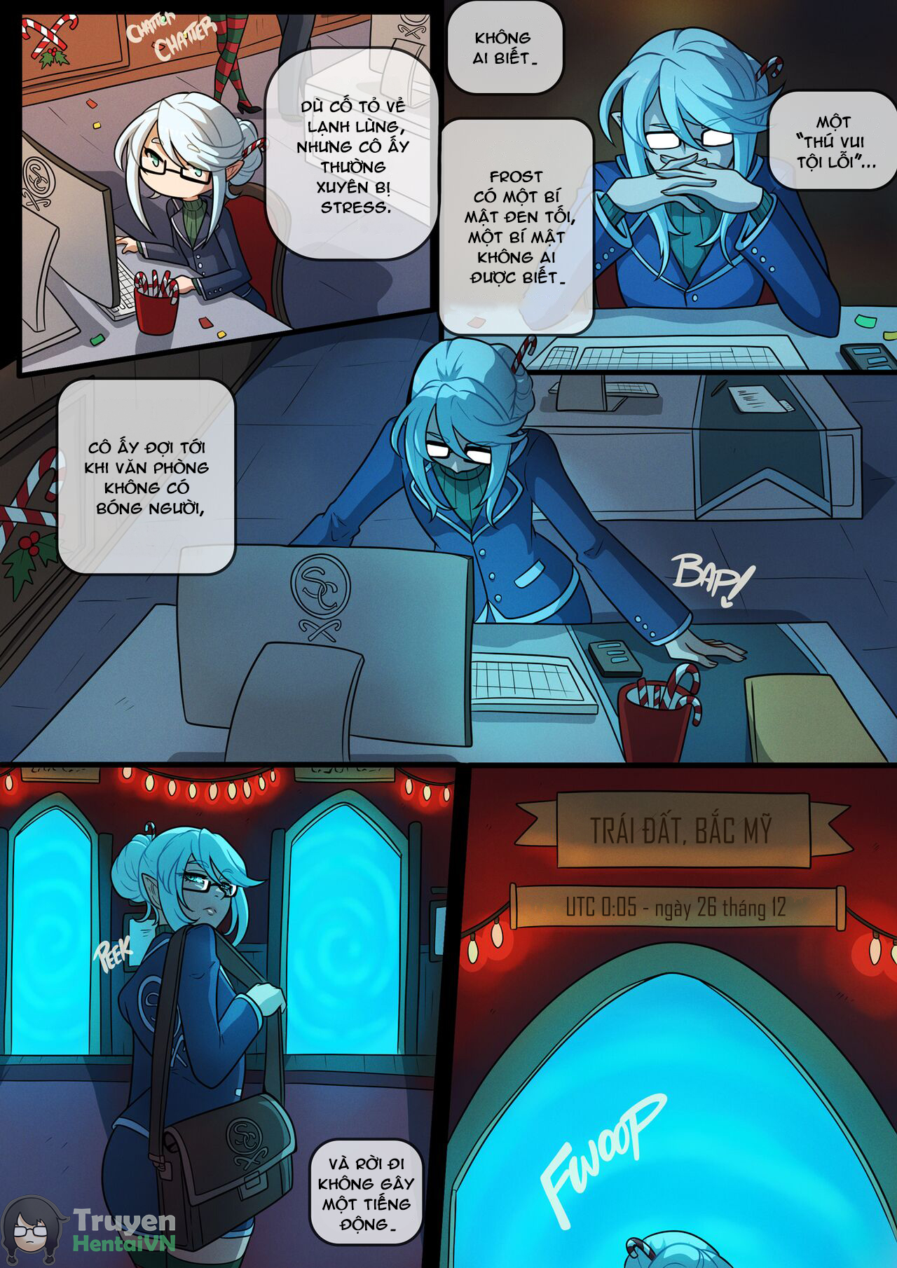 Đọc truyện hentai A Very Frosty Holiday - Oneshot