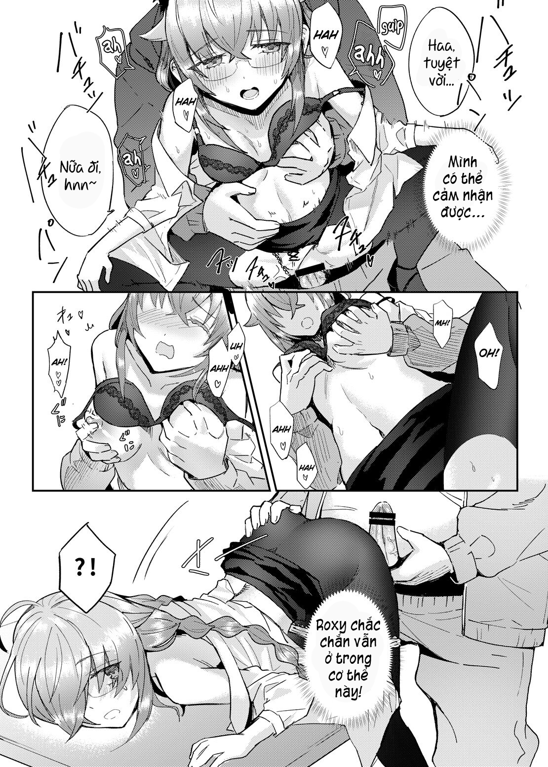 Đọc truyện hentai Tiết học ma pháp thủy vương cấp cùng Roxy-sensei - Oneshot