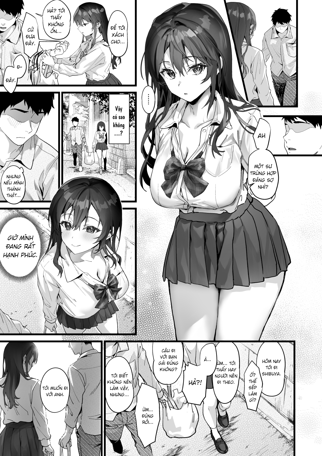 Đọc truyện hentai Bà sếp bỏ học thích anh nhân viên giống cha mình - Oneshot