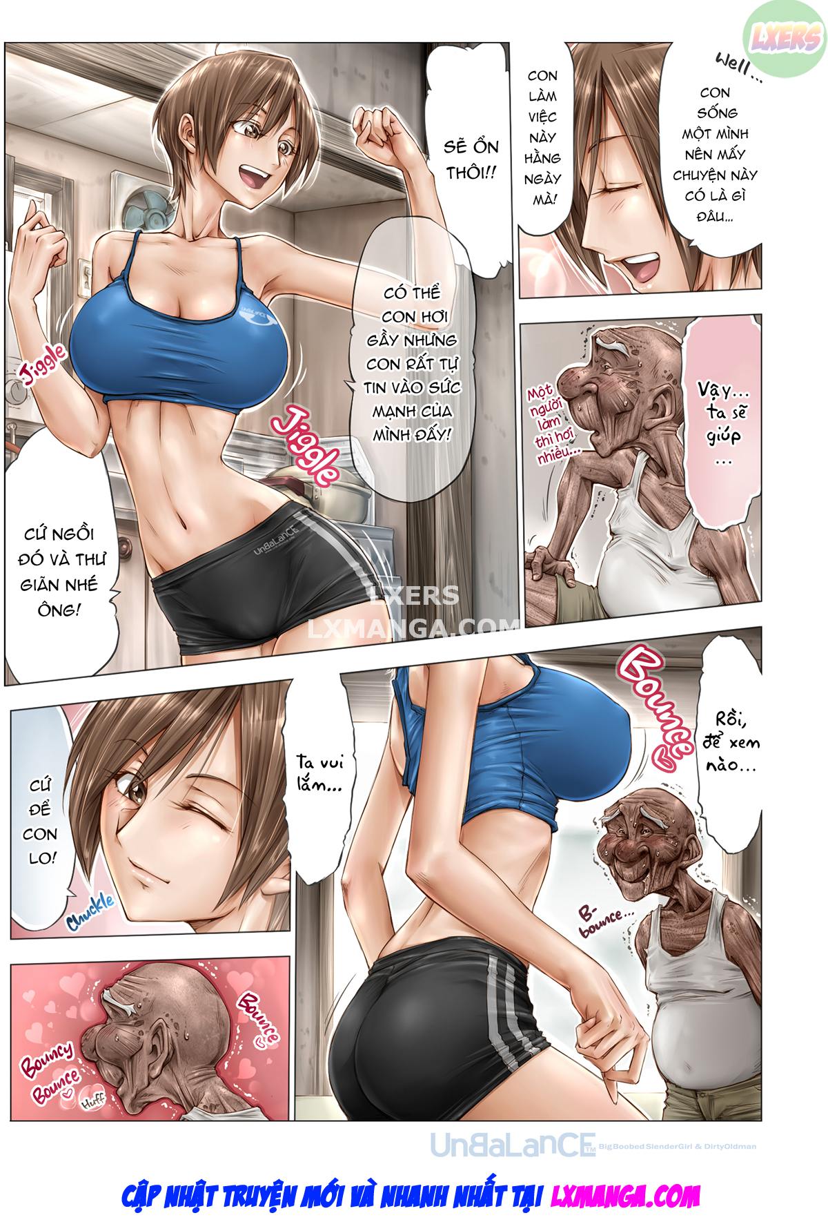 Đọc truyện hentai Hài lòng bởi một ông già yếu đuối - Chap 1