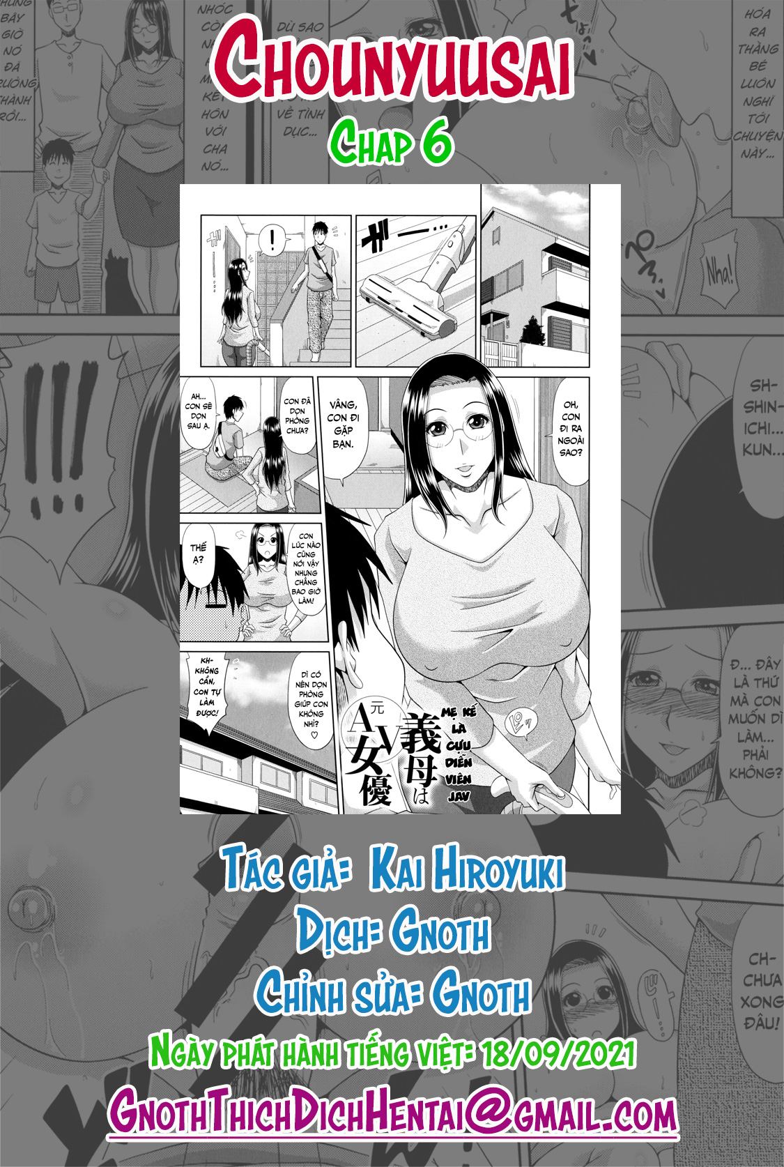 Đọc truyện hentai Chounyuusai - Chap 6 - Mẹ kế là cựu diễn viên JAV