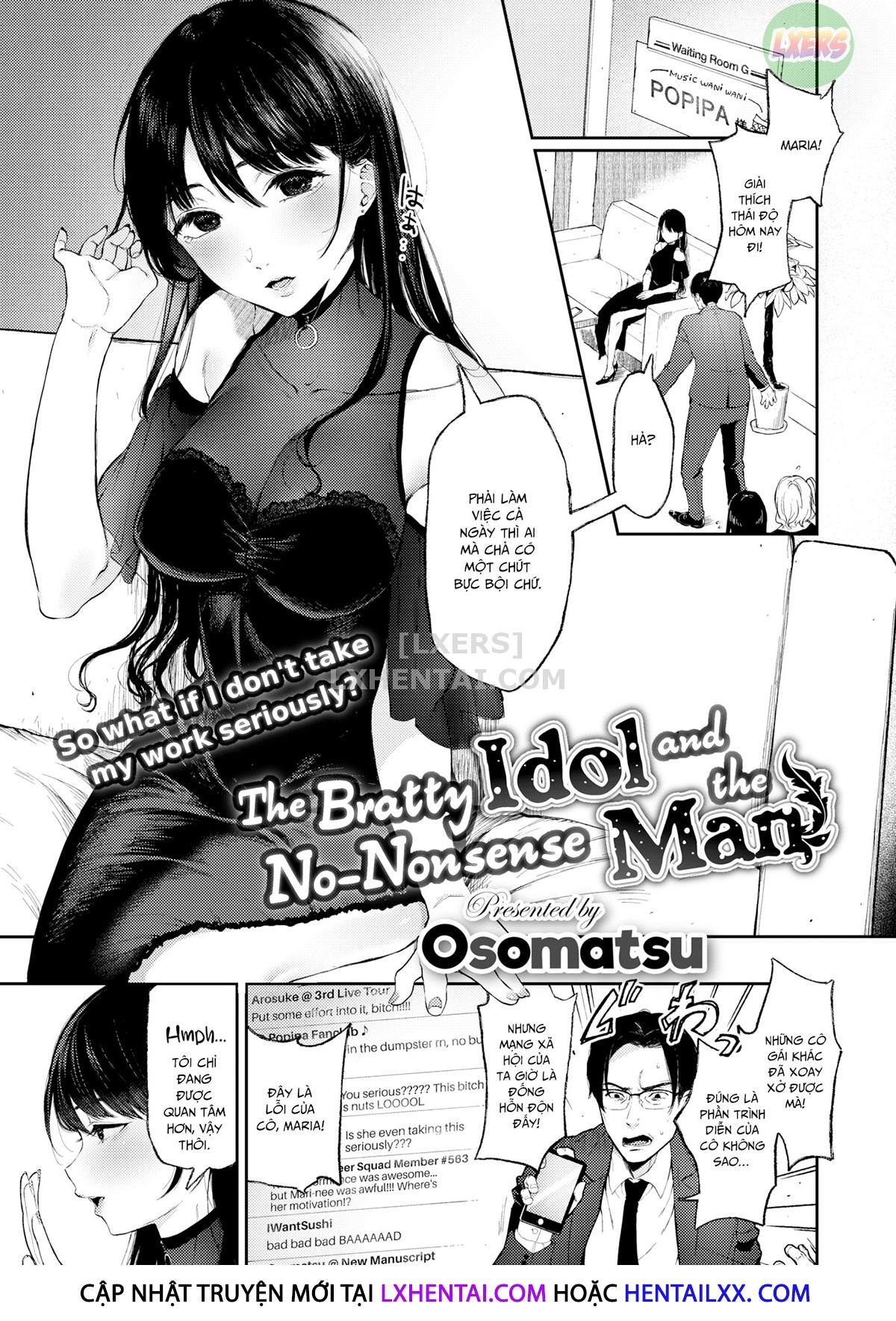 Đọc truyện hentai Thần tượng hư hỏng và người đàn ông nghiêm túc - Oneshot