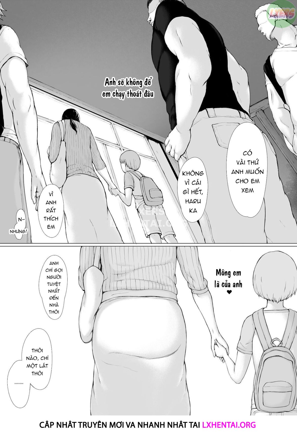Đọc truyện hentai Hahagui Ottori Okaasan ga Toshishita Yarichin ni Nerawareru Toki - Chap 3B