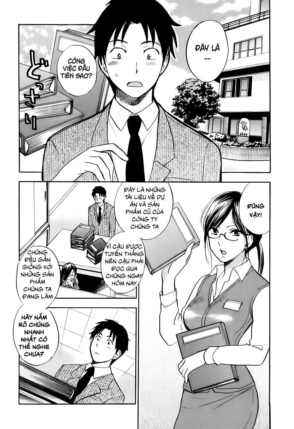 Đọc truyện hentai Công việc của tôi là yêu - Chap 2