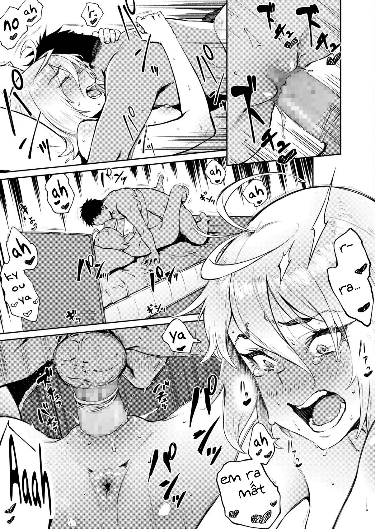 Đọc truyện hentai Lá thư tình nhầm chỗ - Oneshot