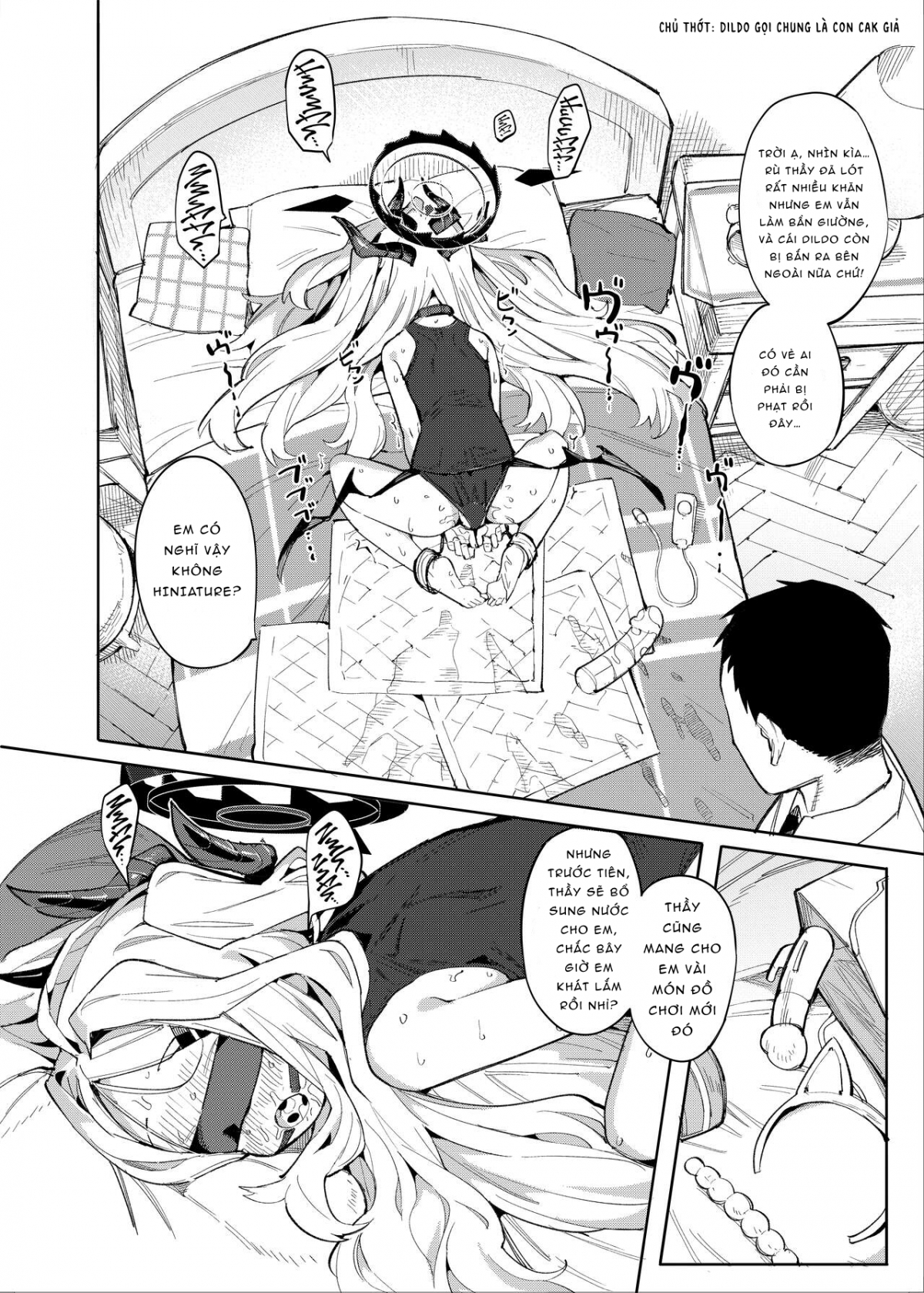 Đọc truyện hentai Thú cưng của sensei - Oneshot