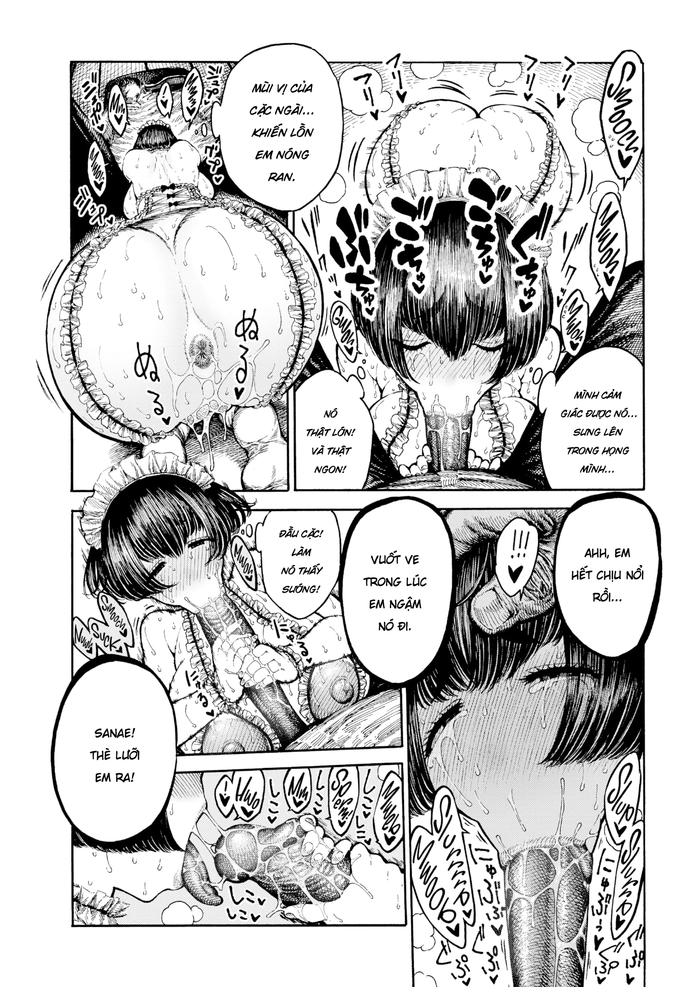 Đọc truyện hentai Sanae hữu dụng - Oneshot