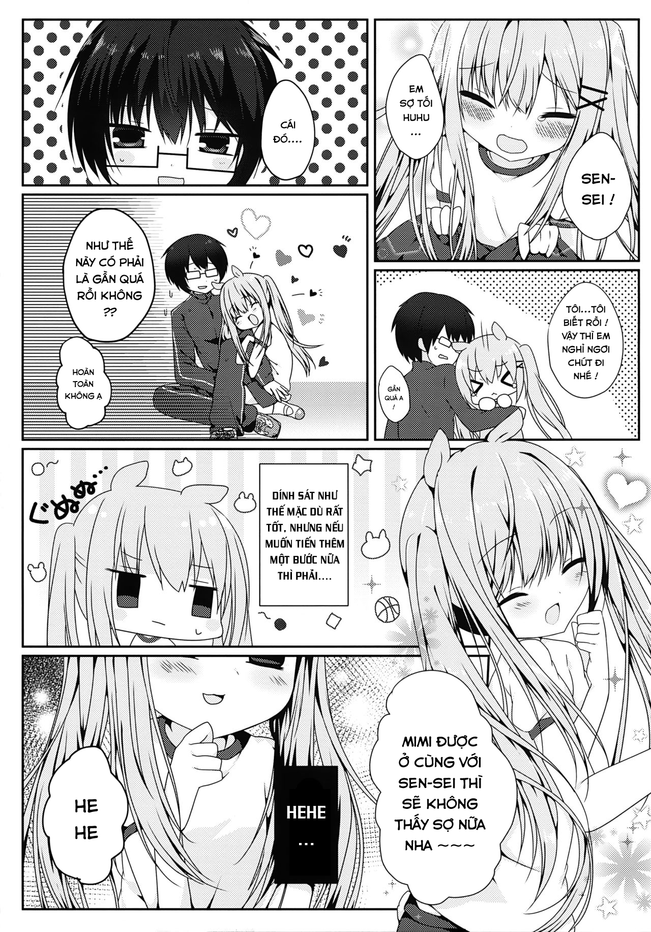 Đọc truyện hentai Mimi-chan no Mero x2 Keikaku - Oneshot