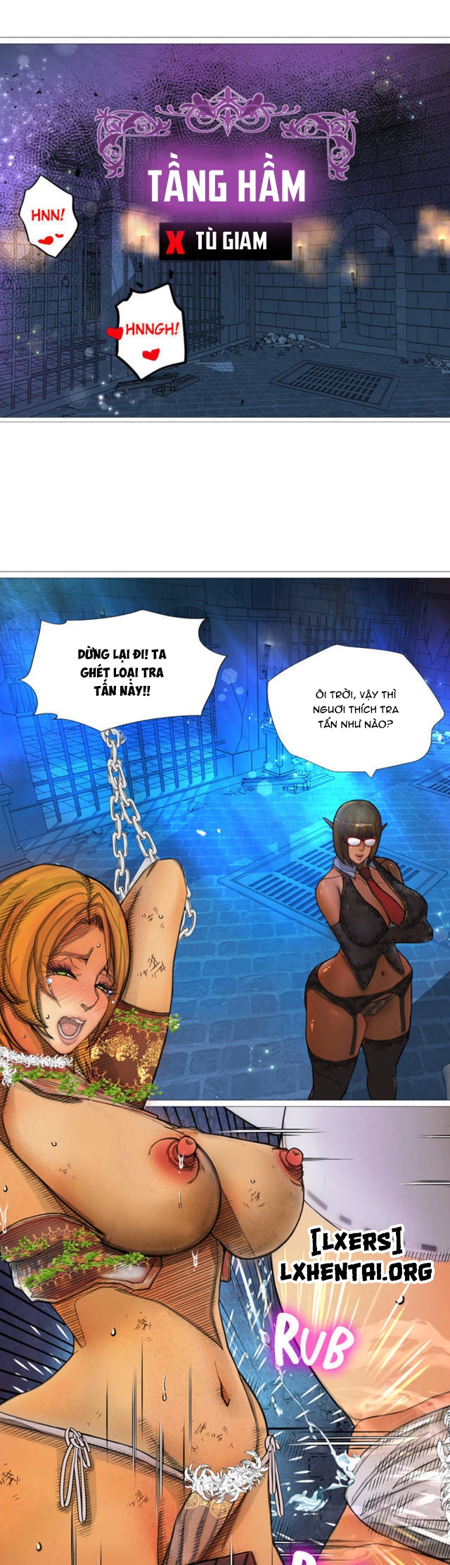 Đọc truyện hentai Nữ Hoàng Dark Elf Và Nô Lệ Orc - Chap 19