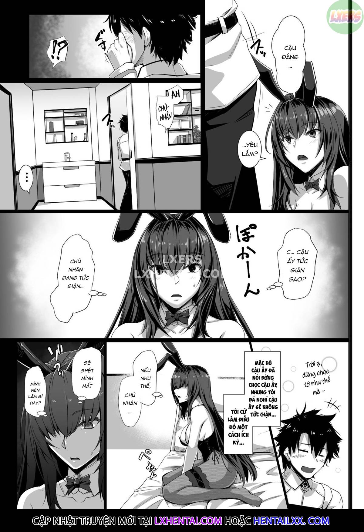 Đọc truyện hentai Cặp đôi thỏ tháng 4 - Oneshot