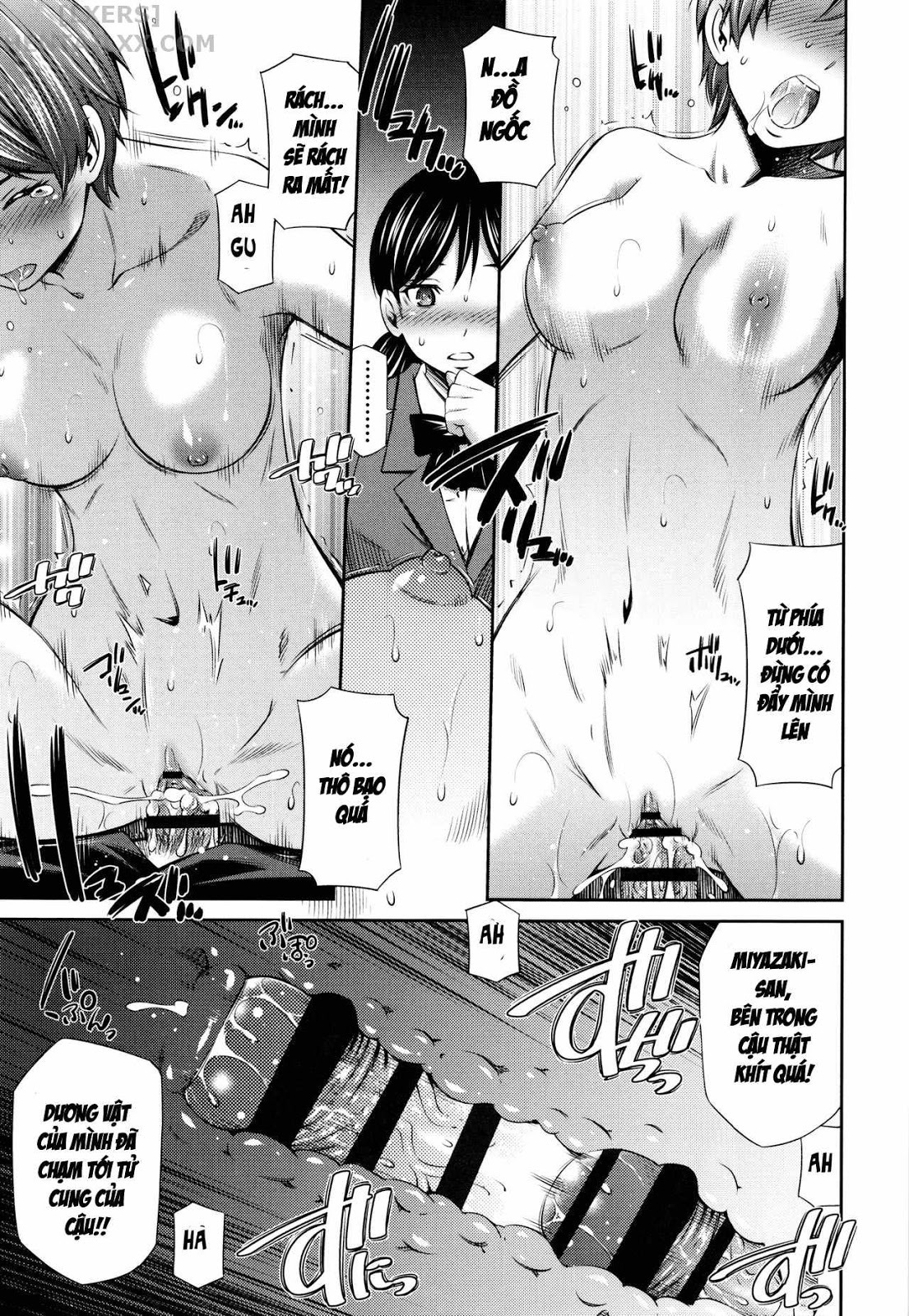 Đọc truyện hentai Hokenshitsu no Sagara Sensei - Chap 3