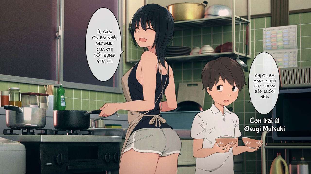 Đọc truyện hentai Toaru Daikazoku no Okazu Jijou ~Mamagawari Onee-chan Funtouki~ - chap1