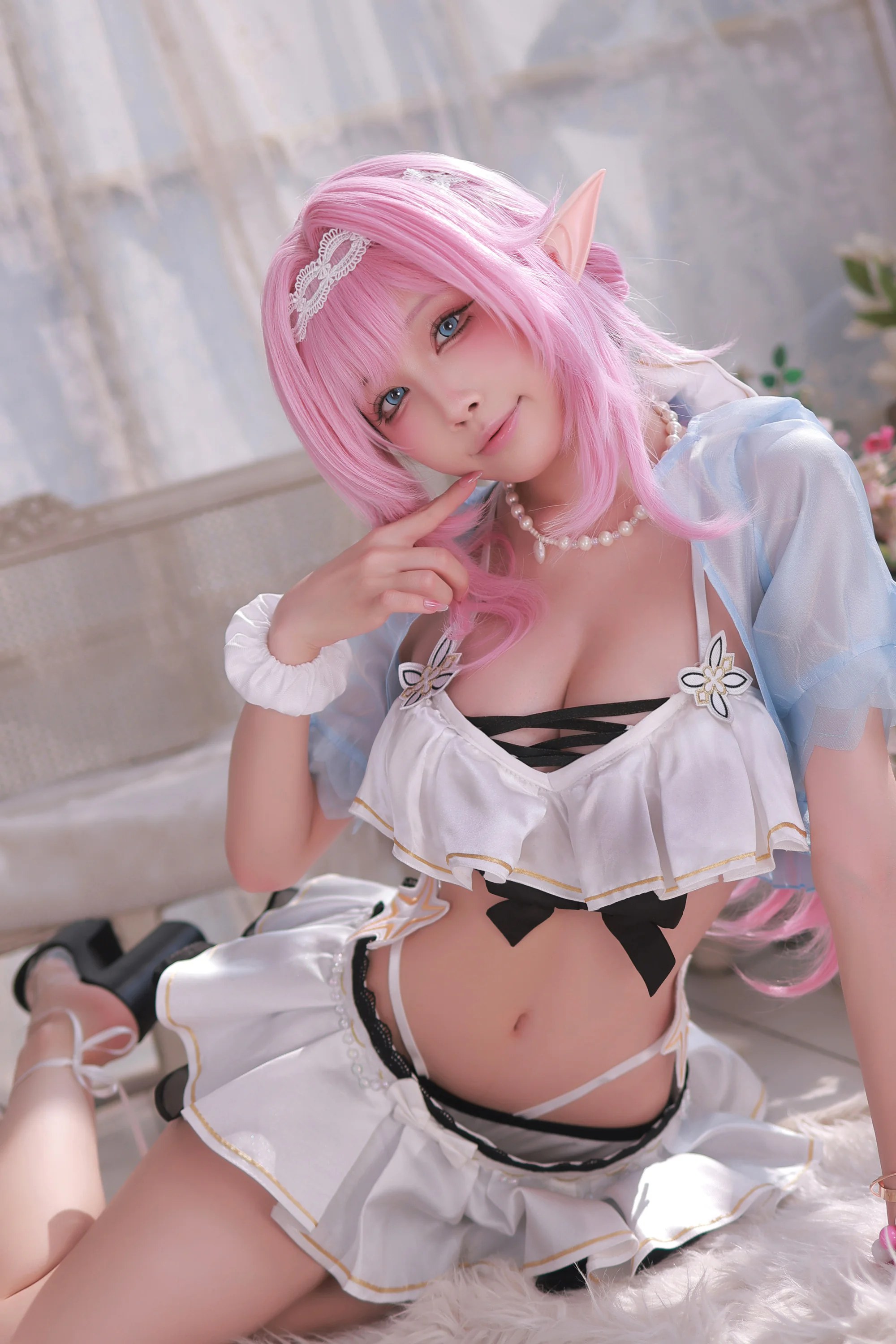 Đọc truyện hentai Tuyển tập Albums siêu phẩm Cosplay - Chap 1332 - Aqua - [Patreon] T2 Elysia Swimsuit (Honkai Imapct3)