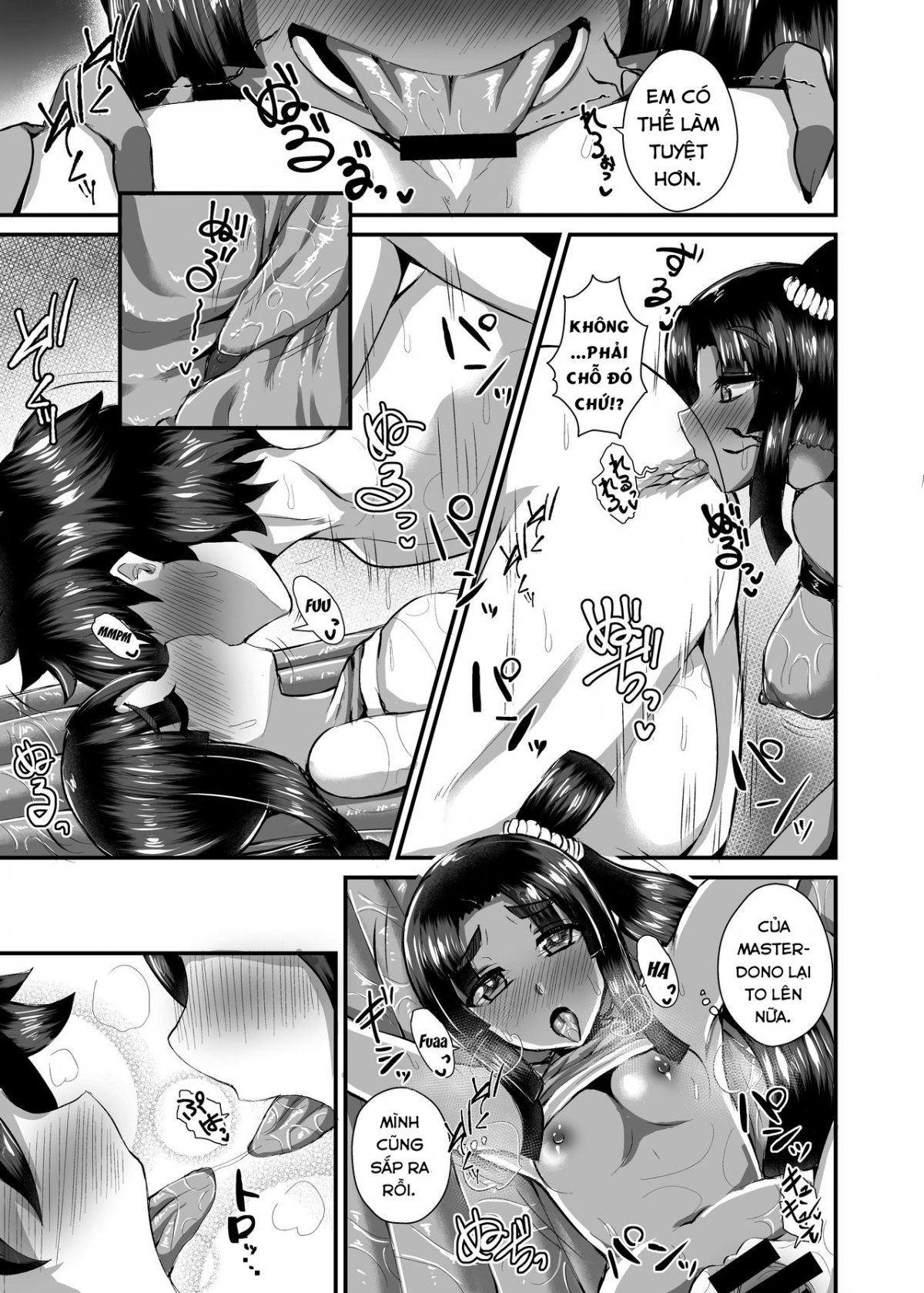 Đọc truyện hentai Ushiwakamaru, Oshite Mairu! 2 - Oneshot