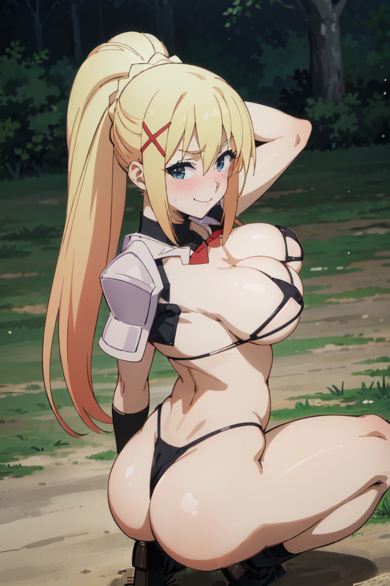 Đọc truyện hentai Tuyển tập Albums Art hentai - Chap 280 - Darkness Micro Bikini