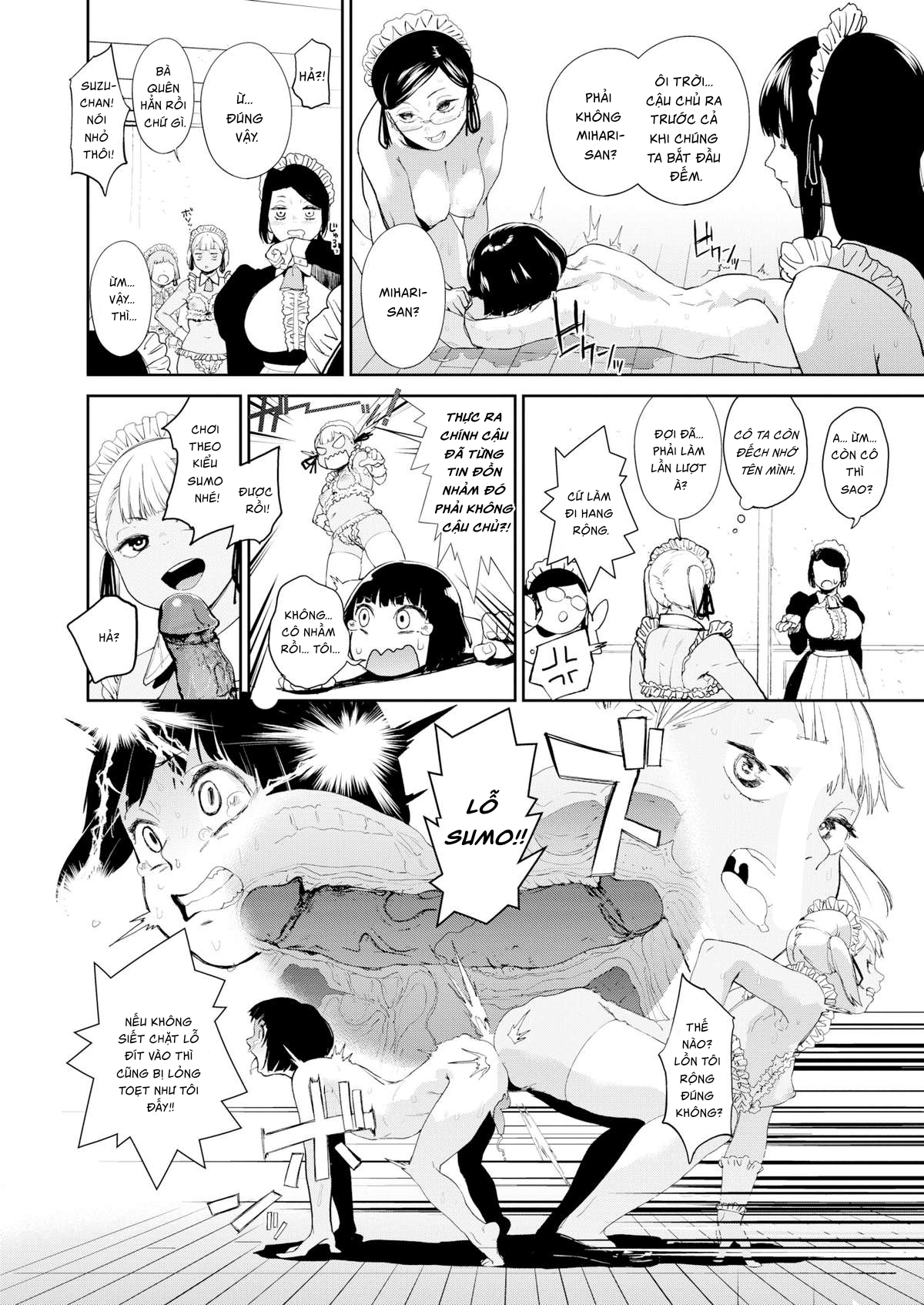 Đọc truyện hentai Vui cười và Gắt gỏng - Oneshot