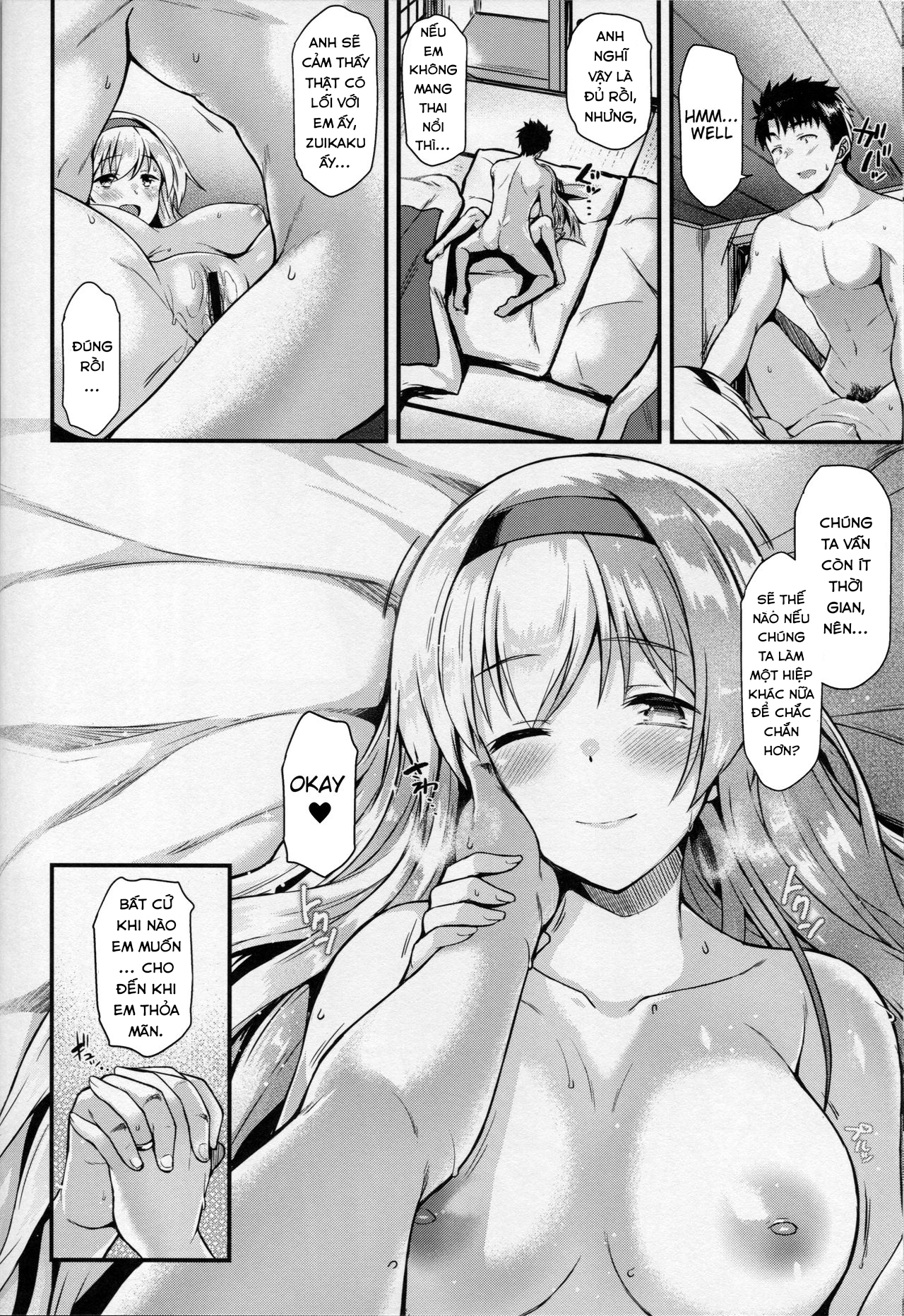 Đọc truyện hentai Shoukaku To Motto Ichaicha Shitai!! - Oneshot