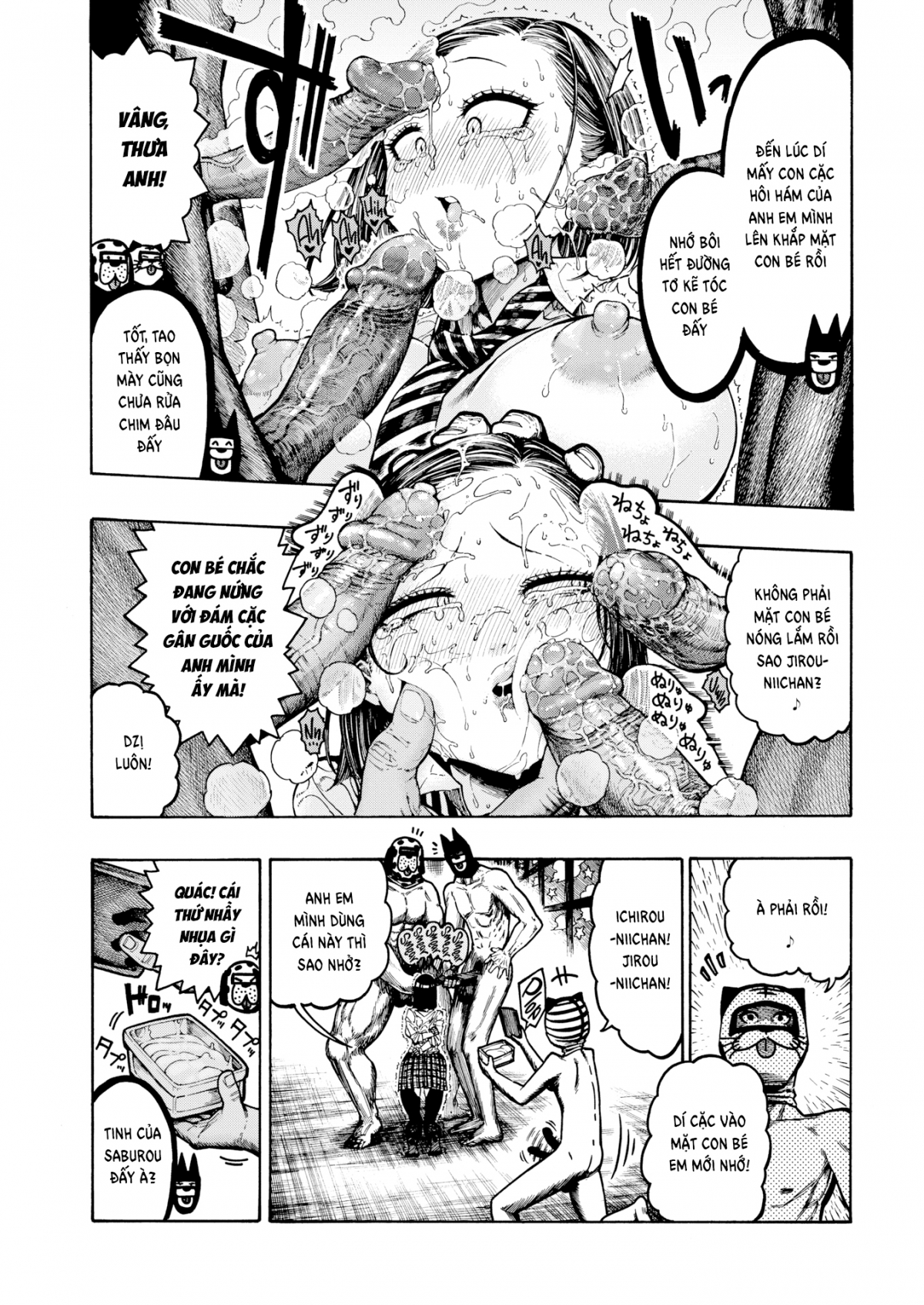 Đọc truyện hentai The Sameda Brothers - Oneshot