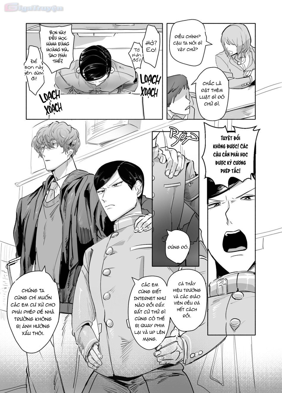 Đọc truyện hentai Cosplay y tá nóng bỏng cùng giáo viên biến thái trong phòng Hội Học sinh - Chap 1