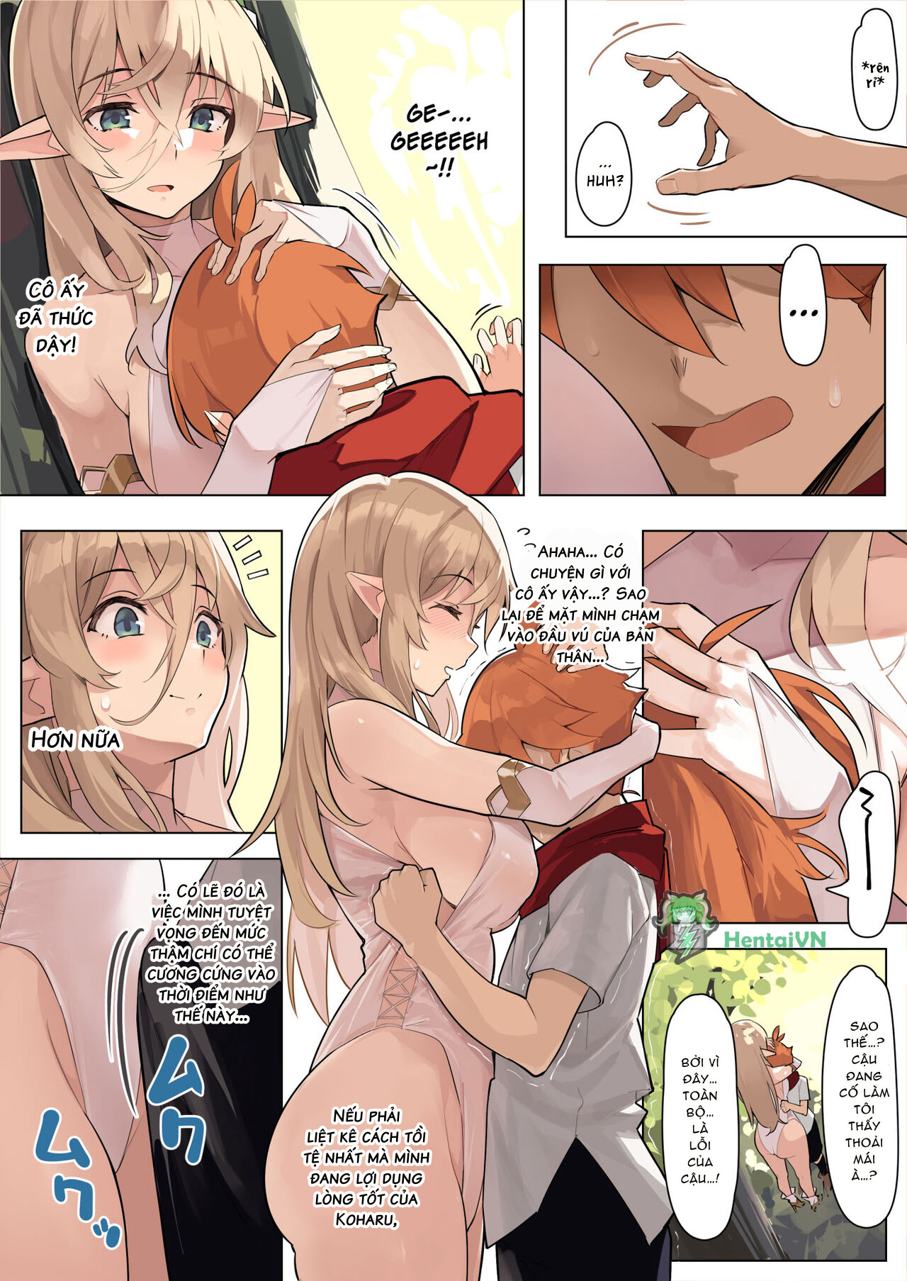 Đọc truyện hentai Dame na Otoko ni Yasashii Elf Manga - Oneshot