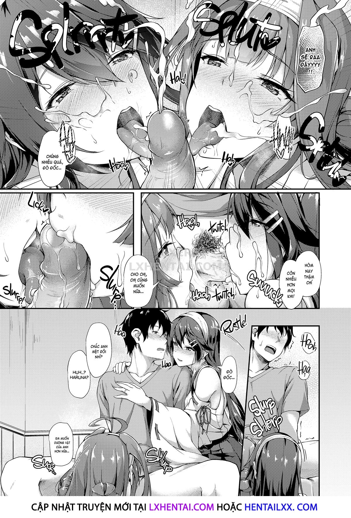 Đọc truyện hentai KonHaru Sandwich - Oneshot