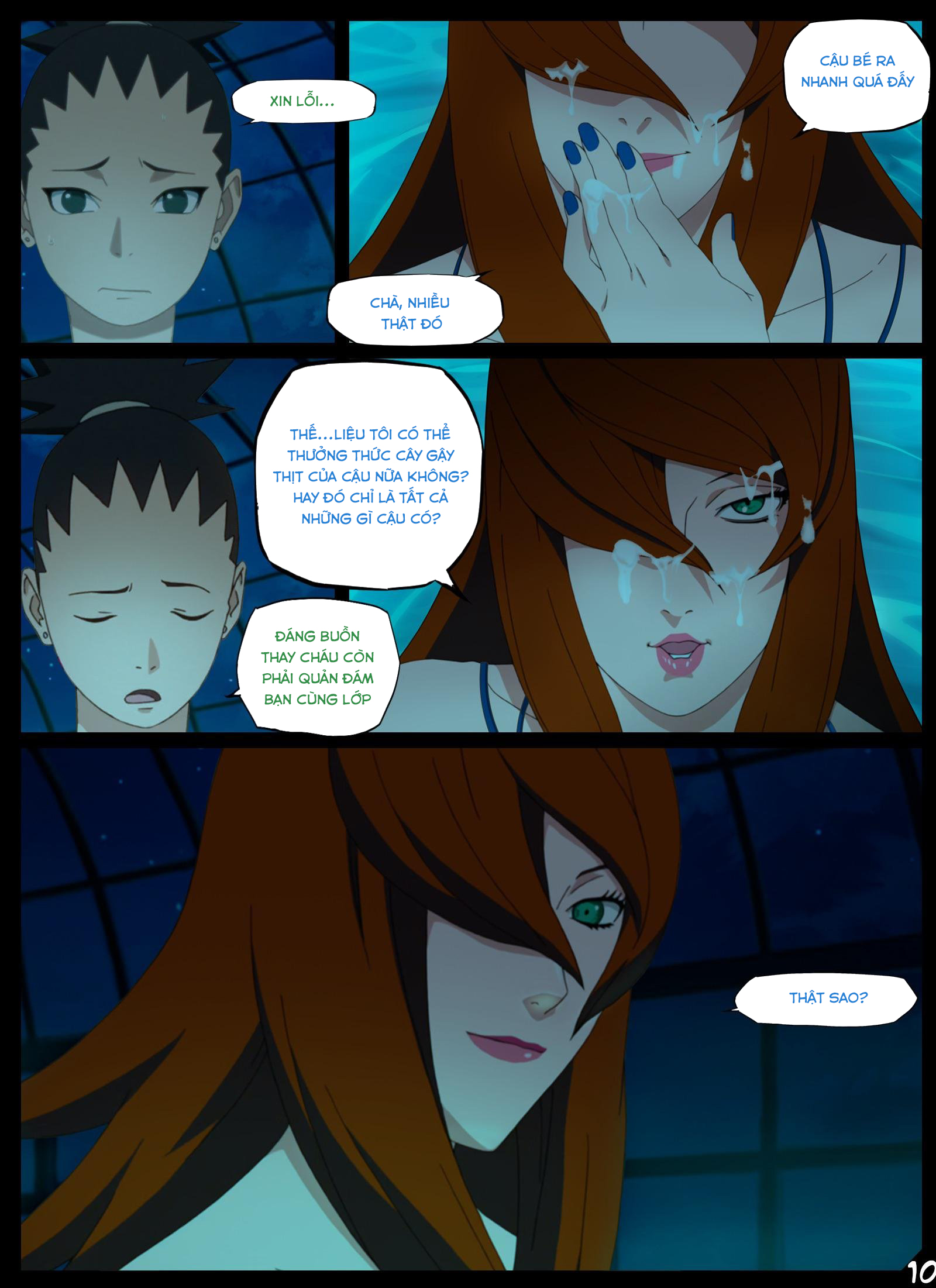 Đọc truyện hentai Kỳ nghỉ ở Kirigakure (Naruto) - Oneshot