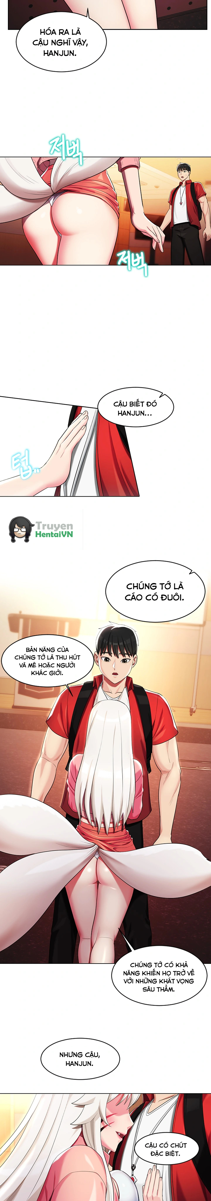 Đọc truyện hentai Phép thuật, hậu cung Yokai - Chap 4