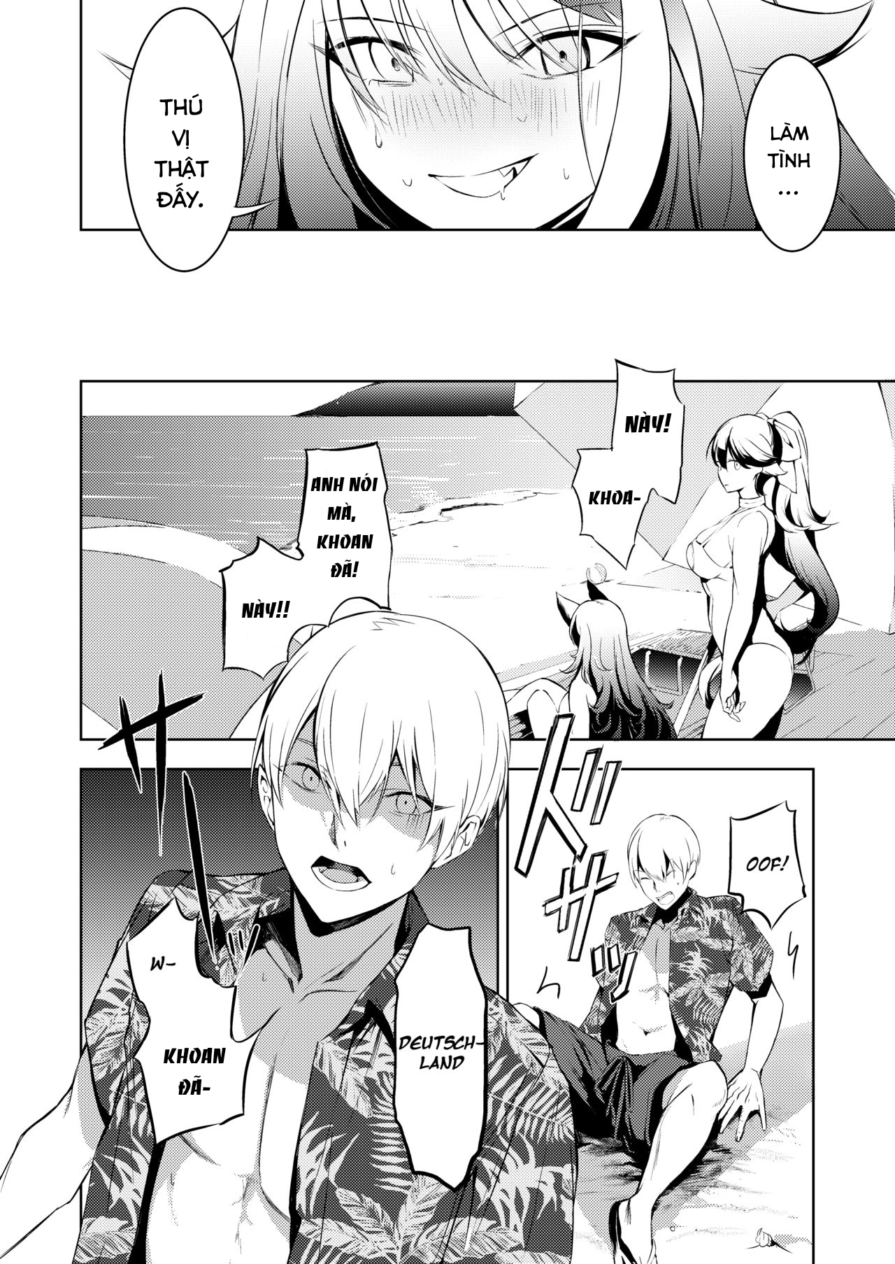 Đọc truyện hentai Kono Deutschland o kimochi yoku sasenasai!! - Oneshot