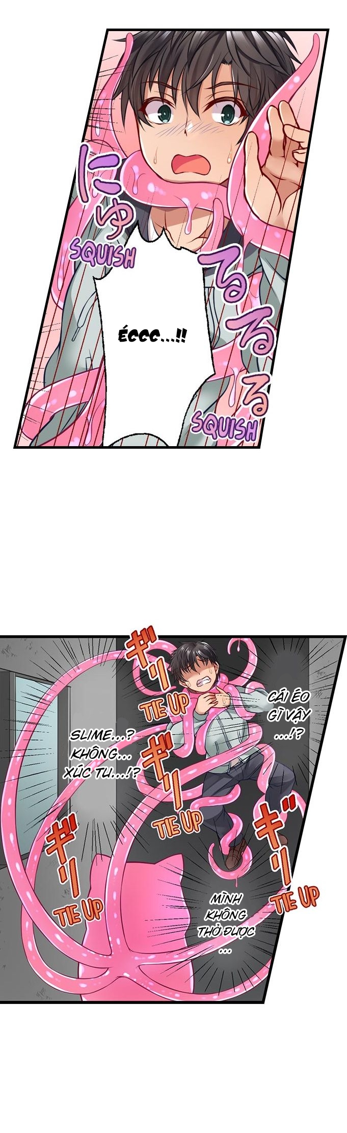 Đọc truyện hentai Tiệm Mát Xa Xúc Tu - Chap 1 - Nhặt Được Một Con Quái!?