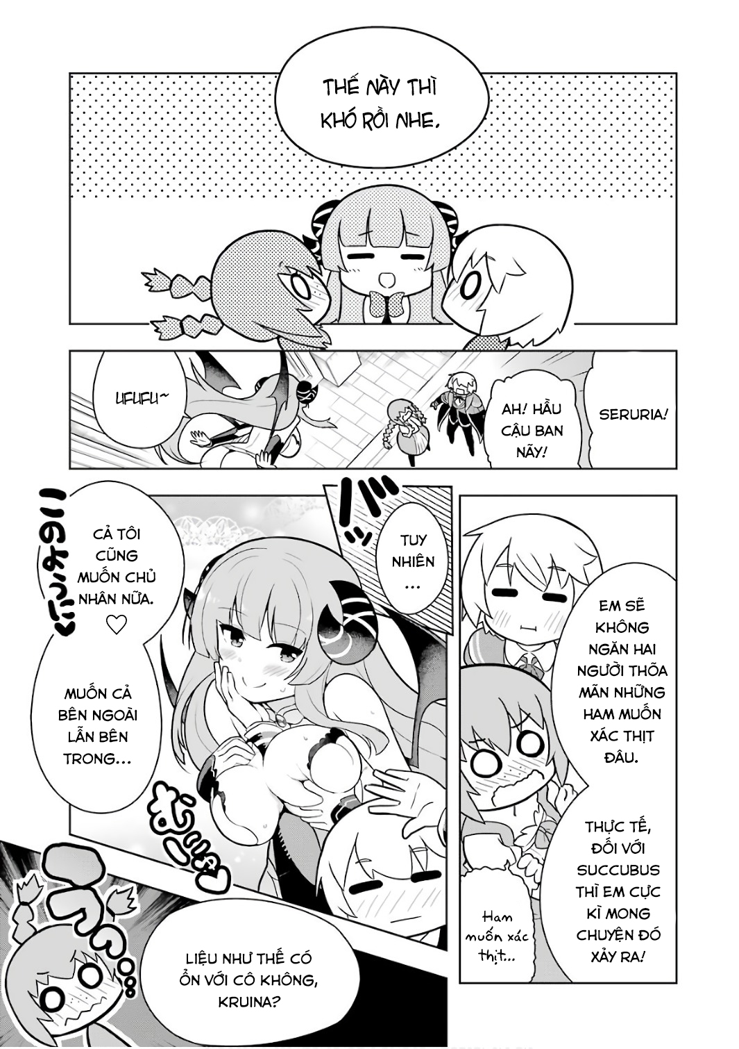 Đọc truyện hentai Tôi không có duyên với Bạch Ma Thuật, thế còn Hắc Ma Thuật thì sao? - Chap 4 [Nước ở đầm lầy rất lạnh, nhưng công ty lại rất ấm!]