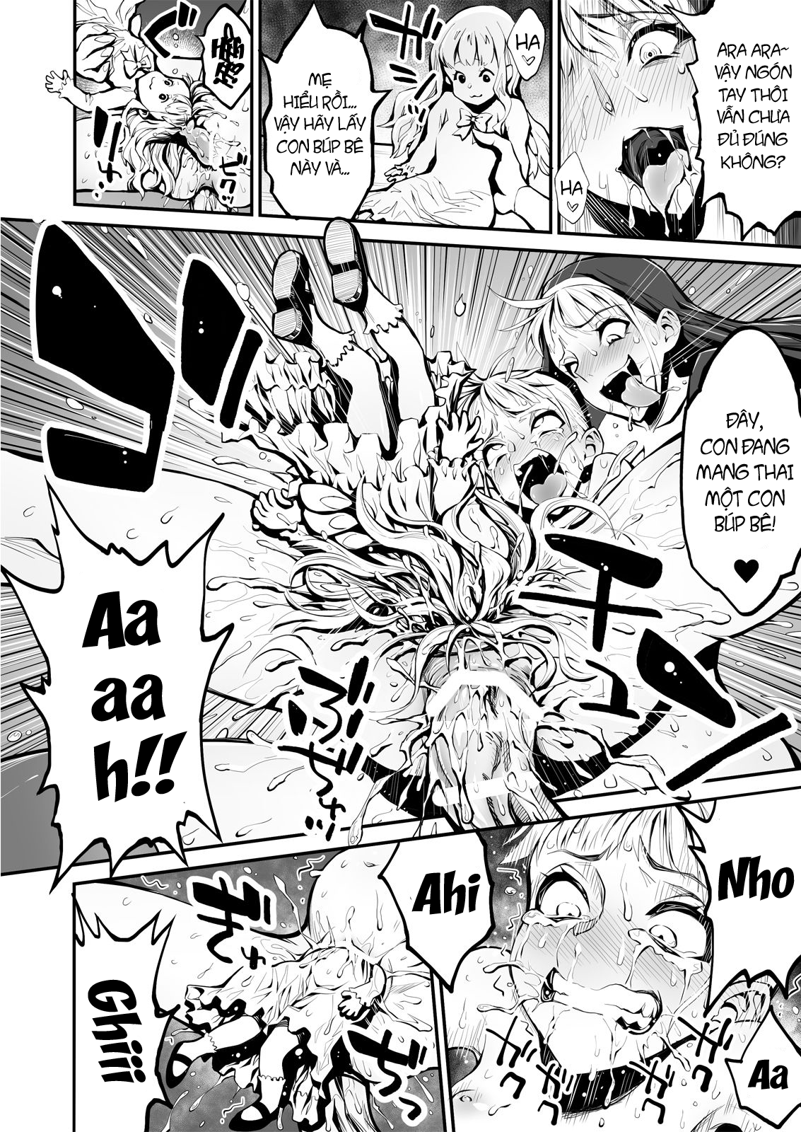 Đọc truyện hentai Futanari Sister, Manamusume o Rape Su!f - Oneshot