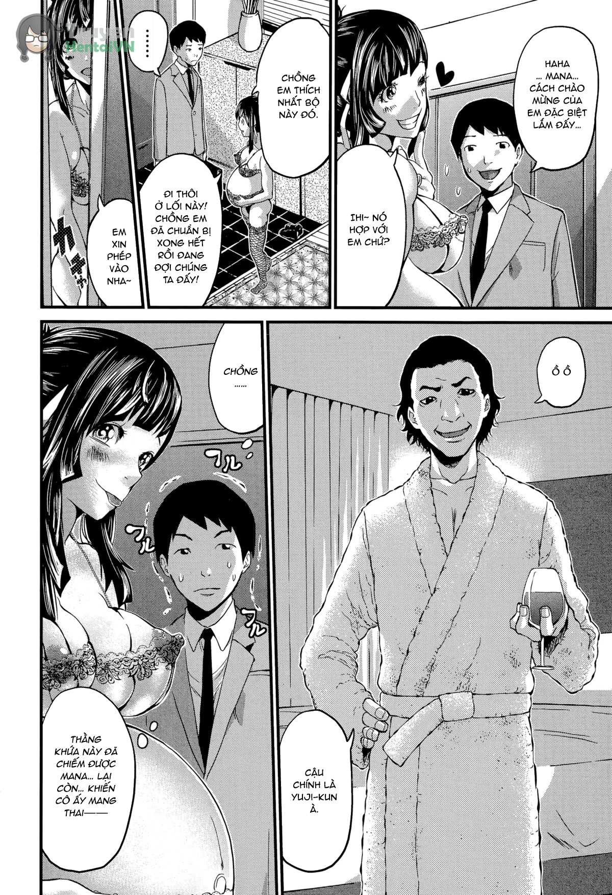 Đọc truyện hentai Tình đầu mười tháng - Oneshot