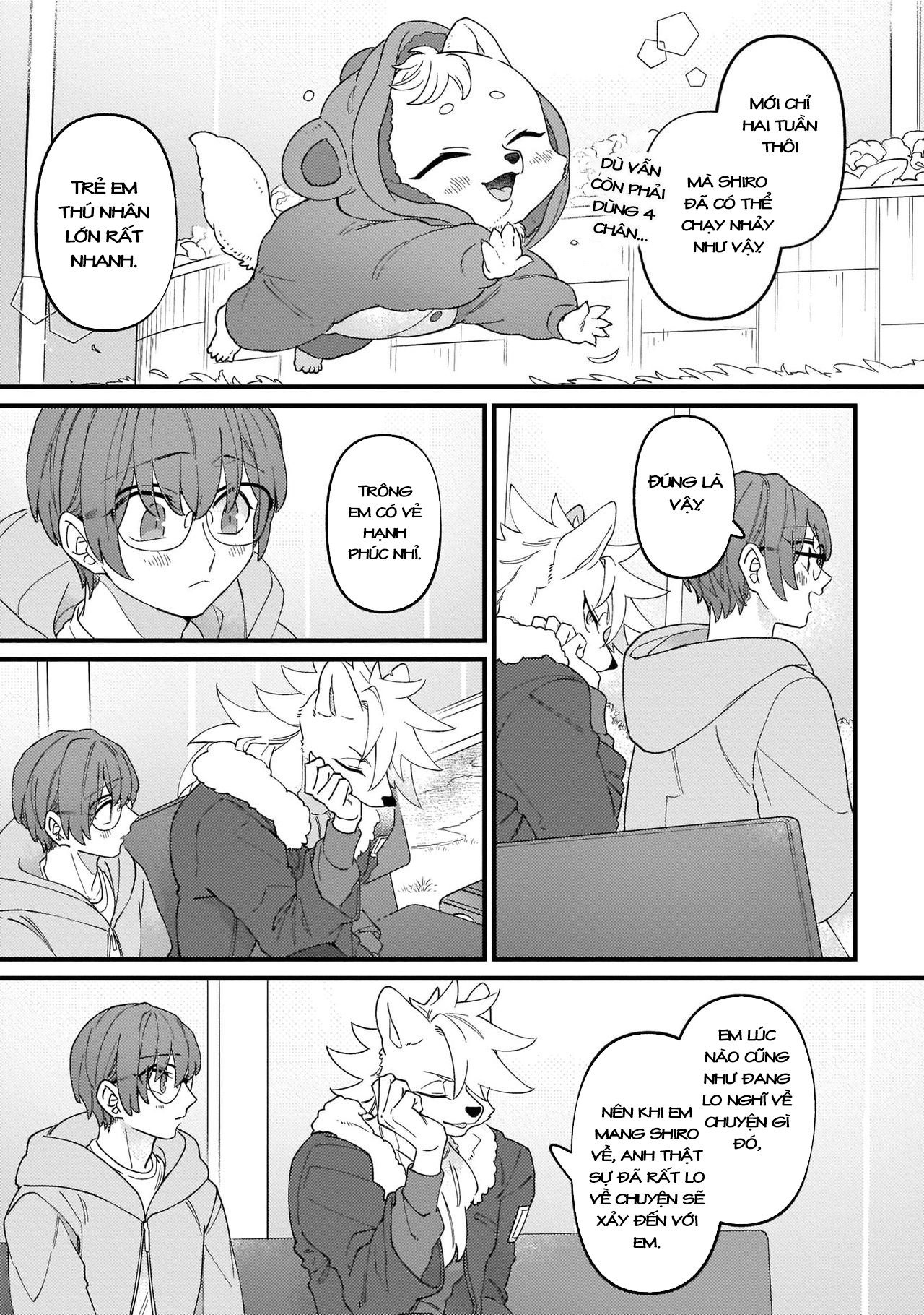 Đọc truyện hentai Trở thành gia đình với thú nhân - Chương 3