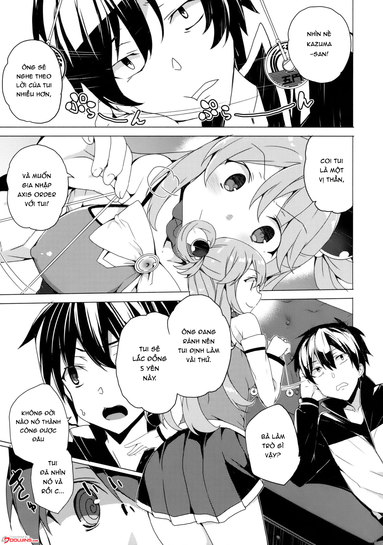 Đọc truyện hentai Axis-kyou ni Haitte kudasai - Oneshot