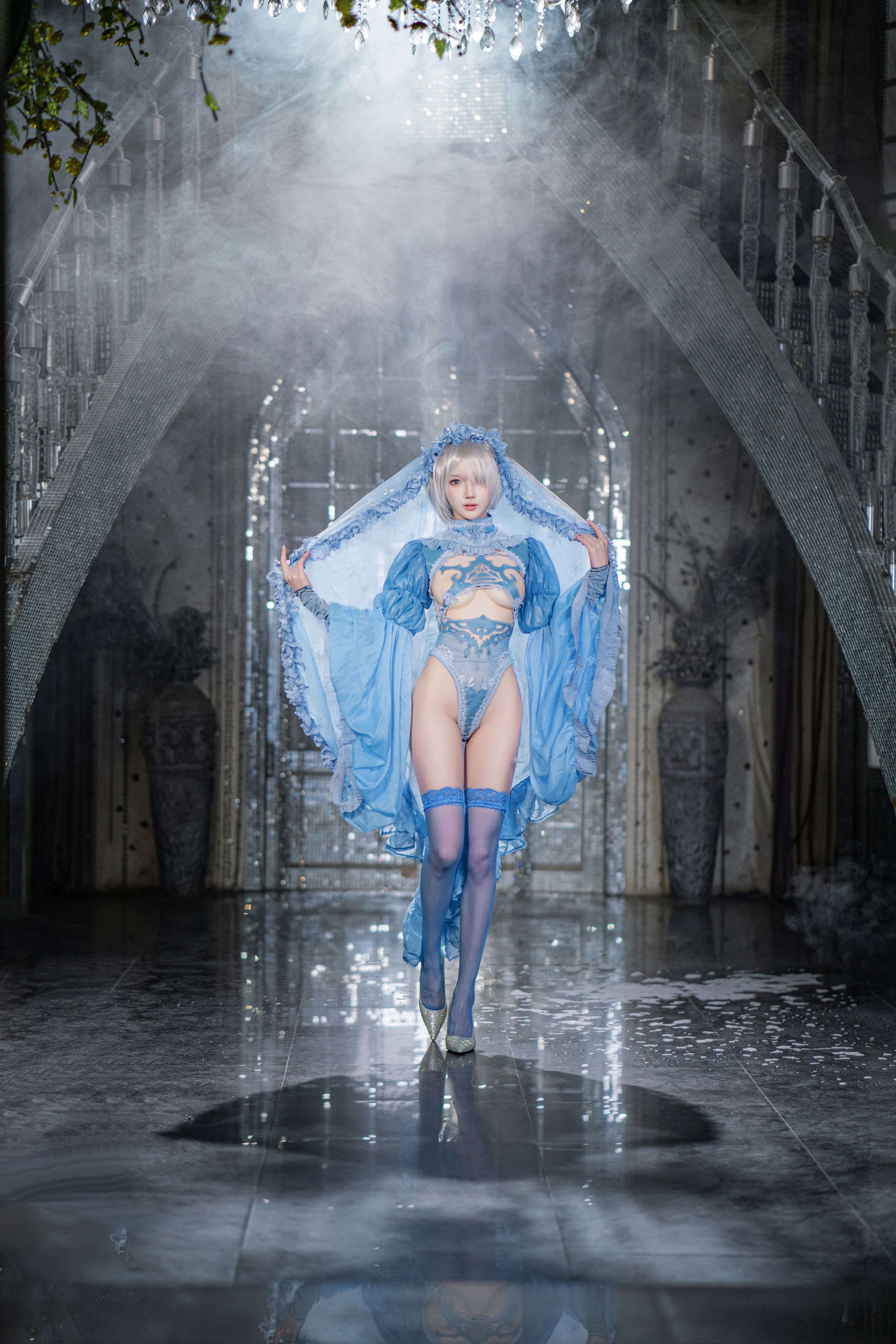 Đọc truyện hentai Tuyển tập Albums siêu phẩm Cosplay - Chap 11 - Abao-ice and snow