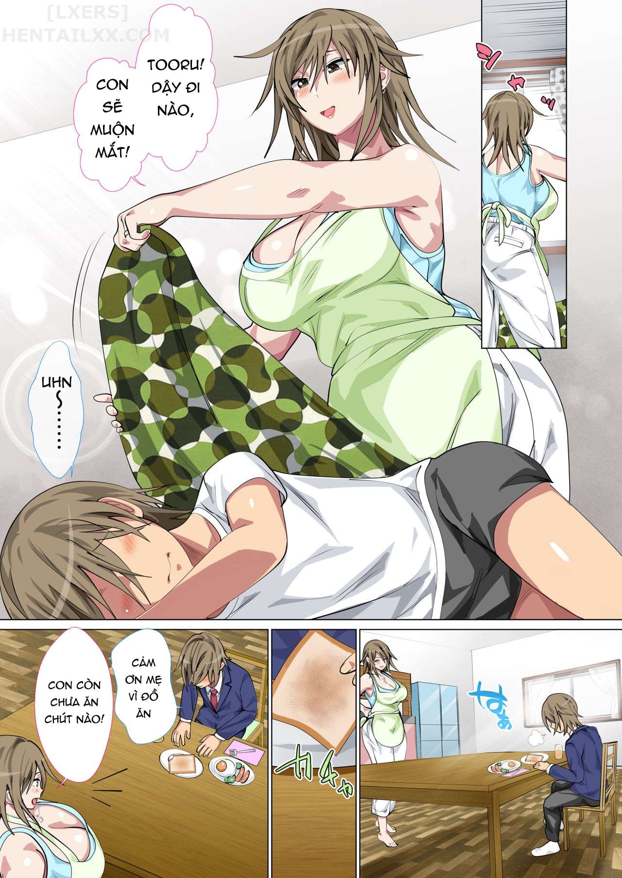 Đọc truyện hentai Ijimerarekko no Hahaoya ga Hamedori suru Batsu Game ni Makikomareta Kekka - Chap 1