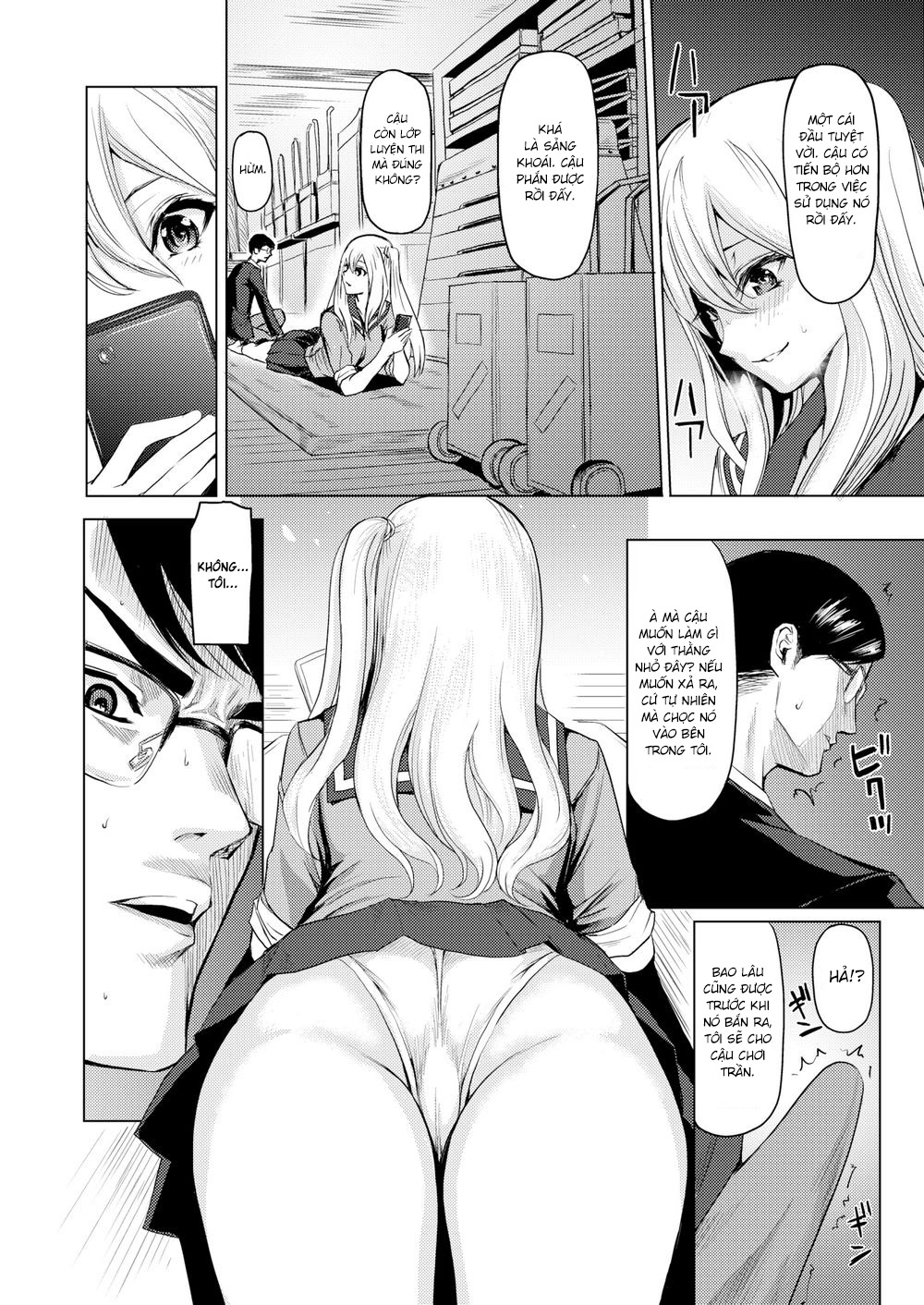 Đọc truyện hentai Bí mật đằng sau hồ bơi - Oneshot