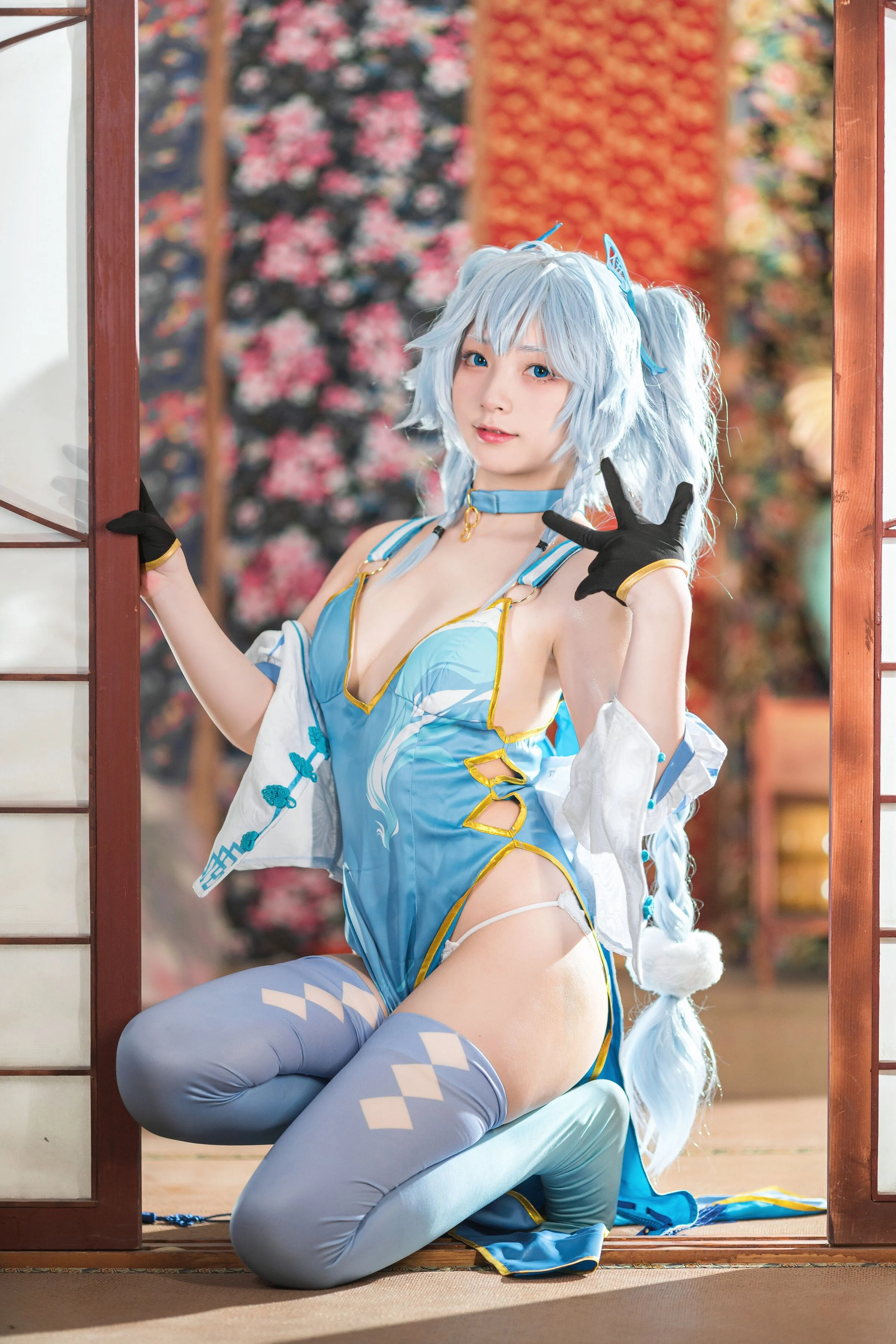 Đọc truyện hentai Tuyển tập Albums siêu phẩm Cosplay - Chap 466 - Flower Bell PA15 - Delphinium Charm