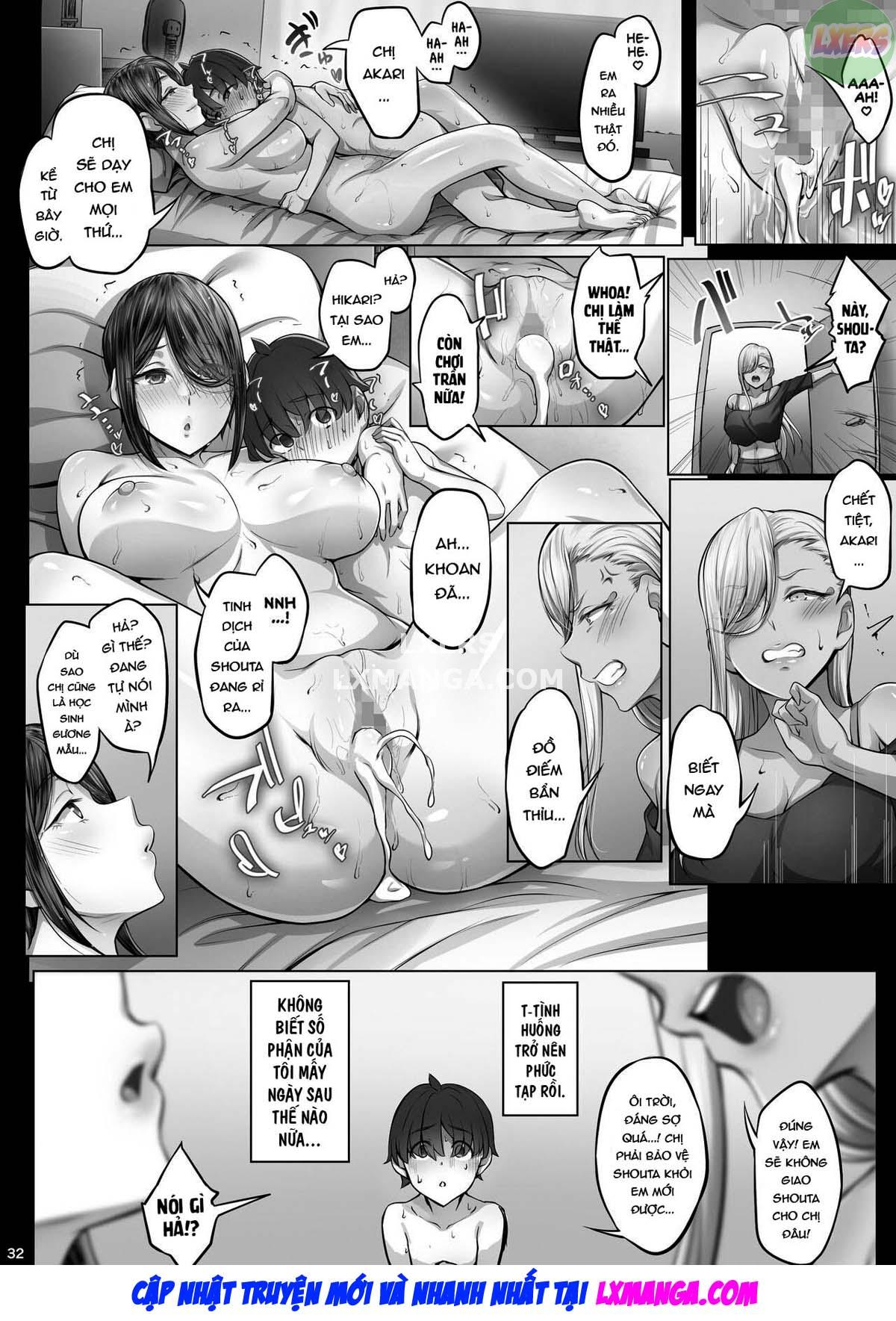 Đọc truyện hentai Sự cám dỗ của chị em nhà Anegasaki - Oneshot