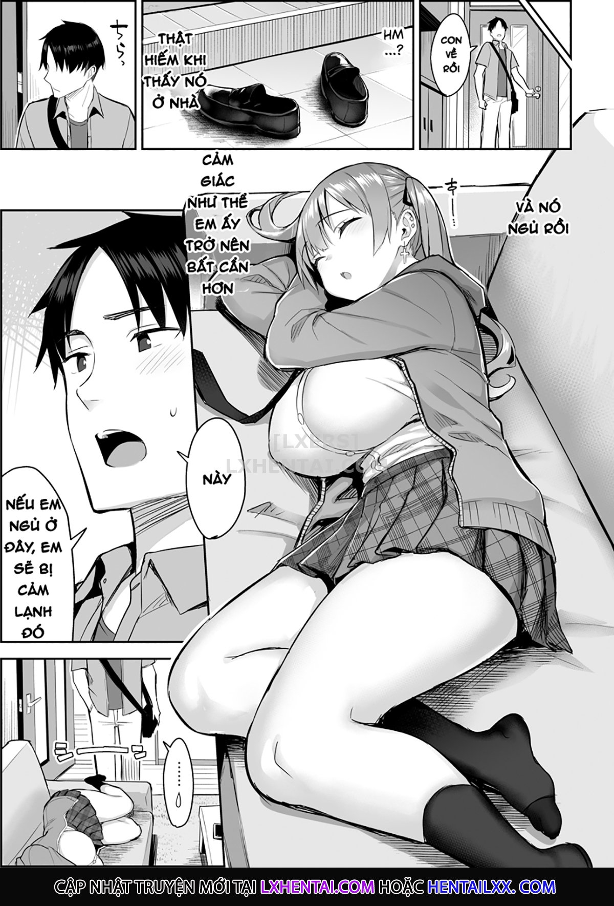 Đọc truyện hentai Moto InCha no Kyonyuu Yariman Imouto ga Erosugite, Onii-chan wa Mou...!! - Chap 1