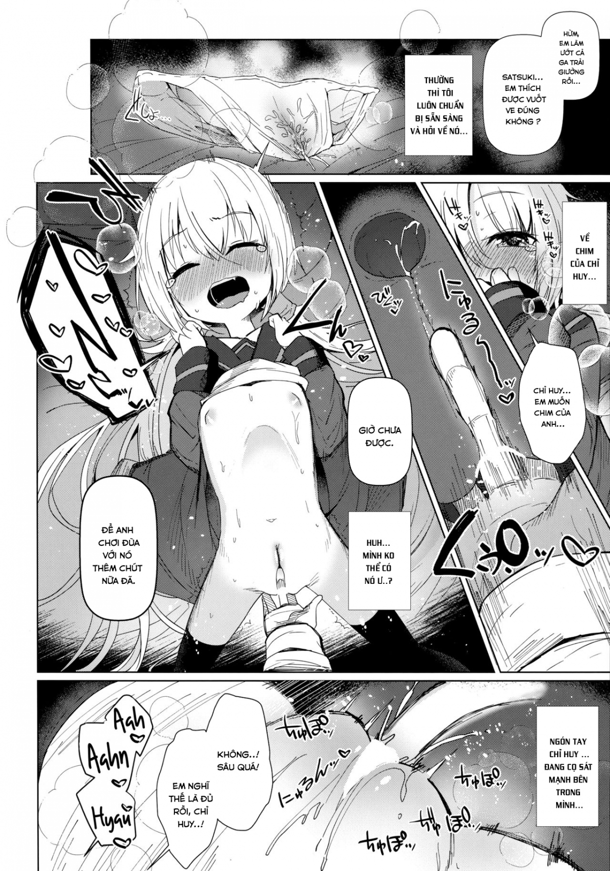 Đọc truyện hentai Satsuki AiAiAi Yukkuri Ecchi - Oneshot