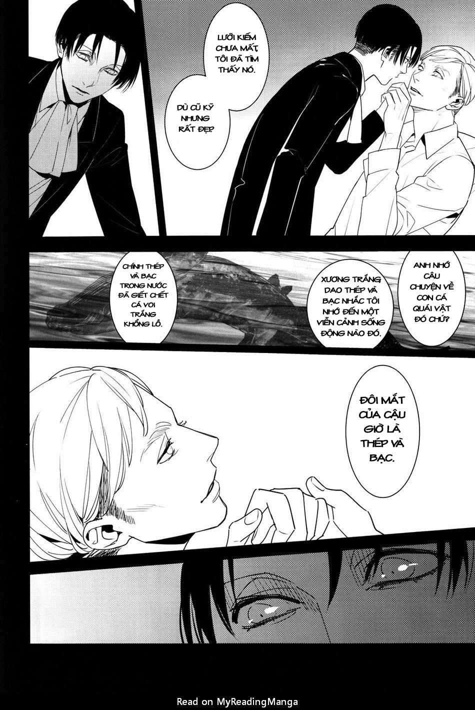 Đọc truyện hentai Drop Dead! Fuckin’ Moby Dick (Shingeki no Kyojin) - Oneshot