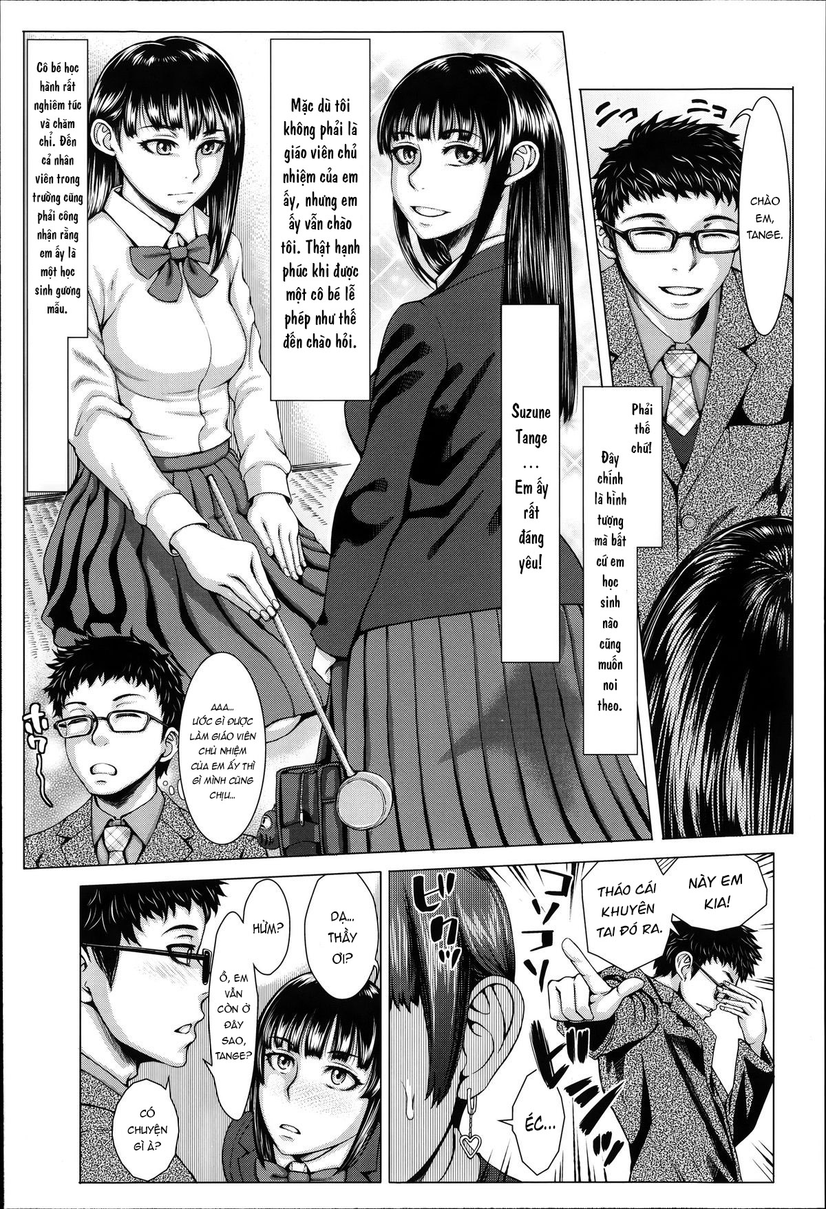 Đọc truyện hentai Thầy giáo nghiêm khắc và em học sinh dâm đãng - Oneshot