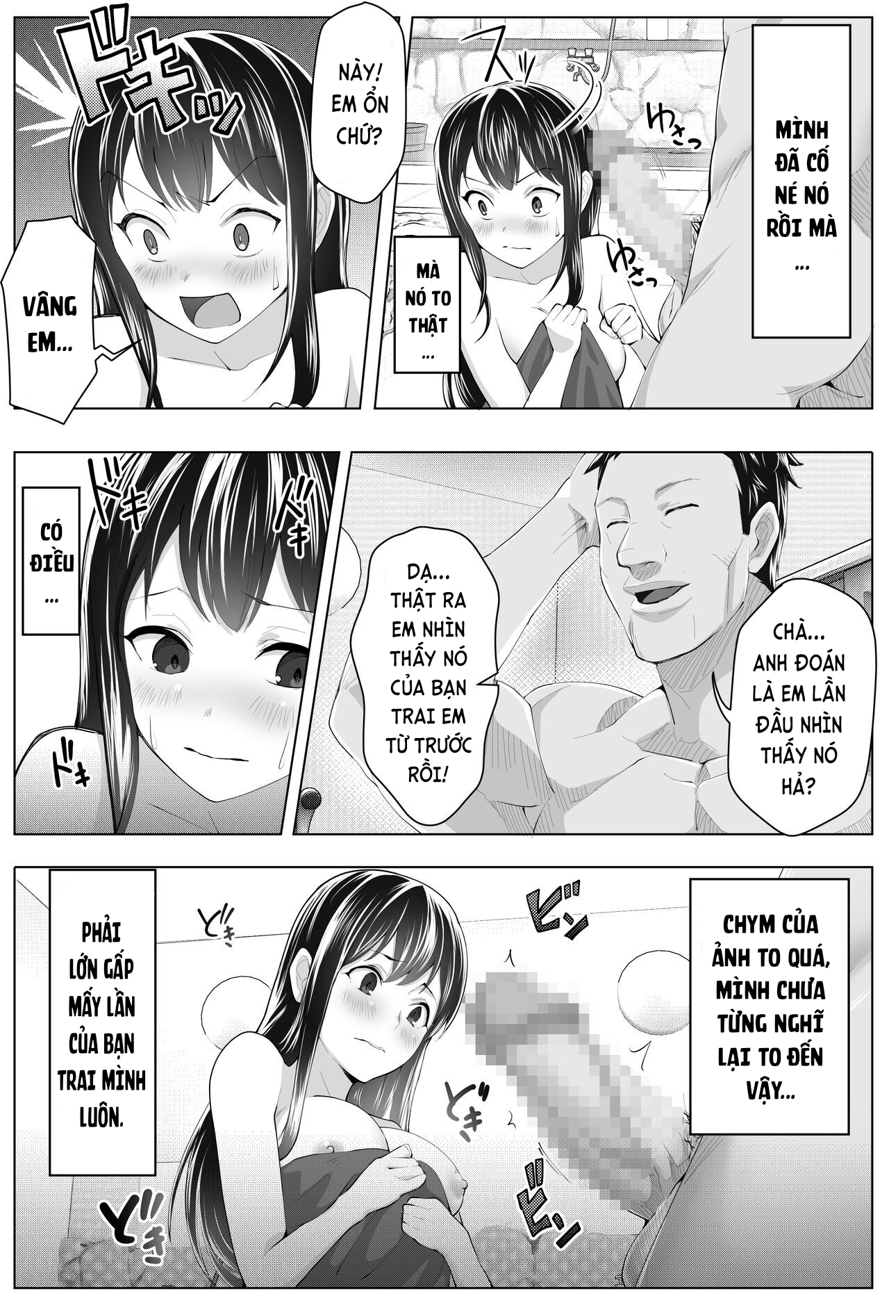 Đọc truyện hentai Nữ sinh ở kí túc xá nam - Chap 2