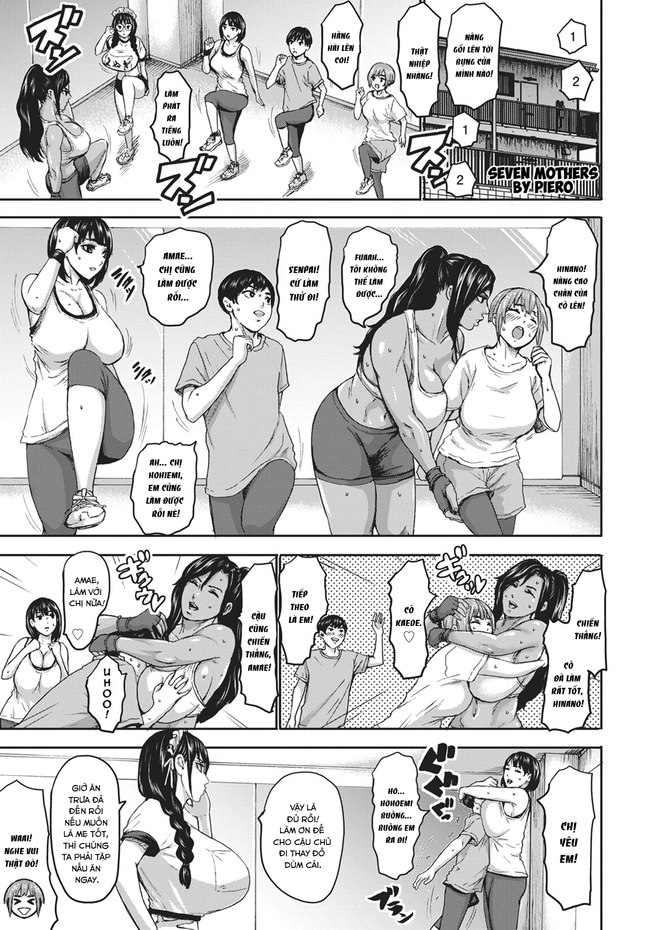 Đọc truyện hentai Bảy người mẹ - Chap 4