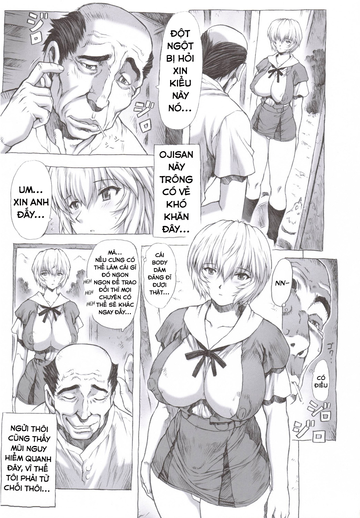 Đọc truyện hentai Ayanami Dai - Chap 1: Về quê tránh dịch Covid cùng Ayanami-chan (Có che)