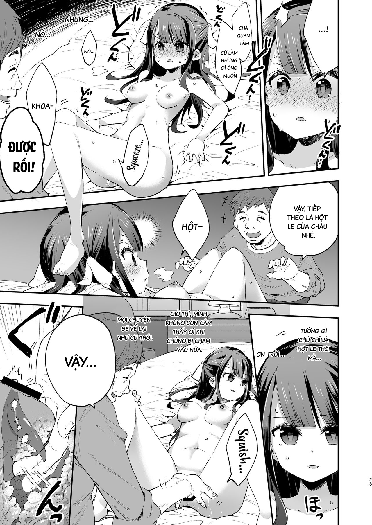 Đọc truyện hentai Ngày mà cô bé khó ở chịu thua ông chú xấu xa. - Oneshot