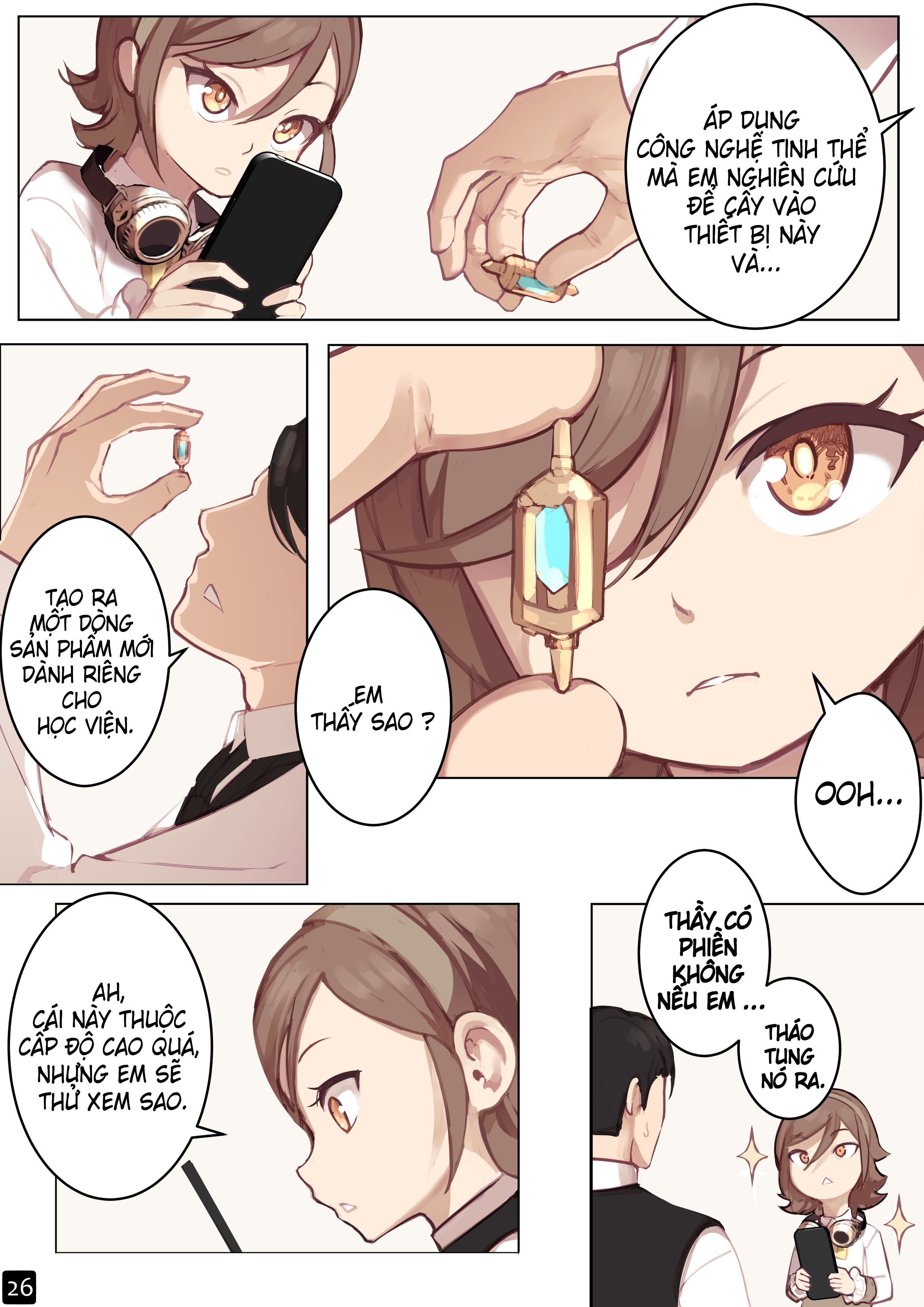 Đọc truyện hentai Điểm kỳ dị của thiếu nữ - Chap 6: Liên lạc - Khế ước